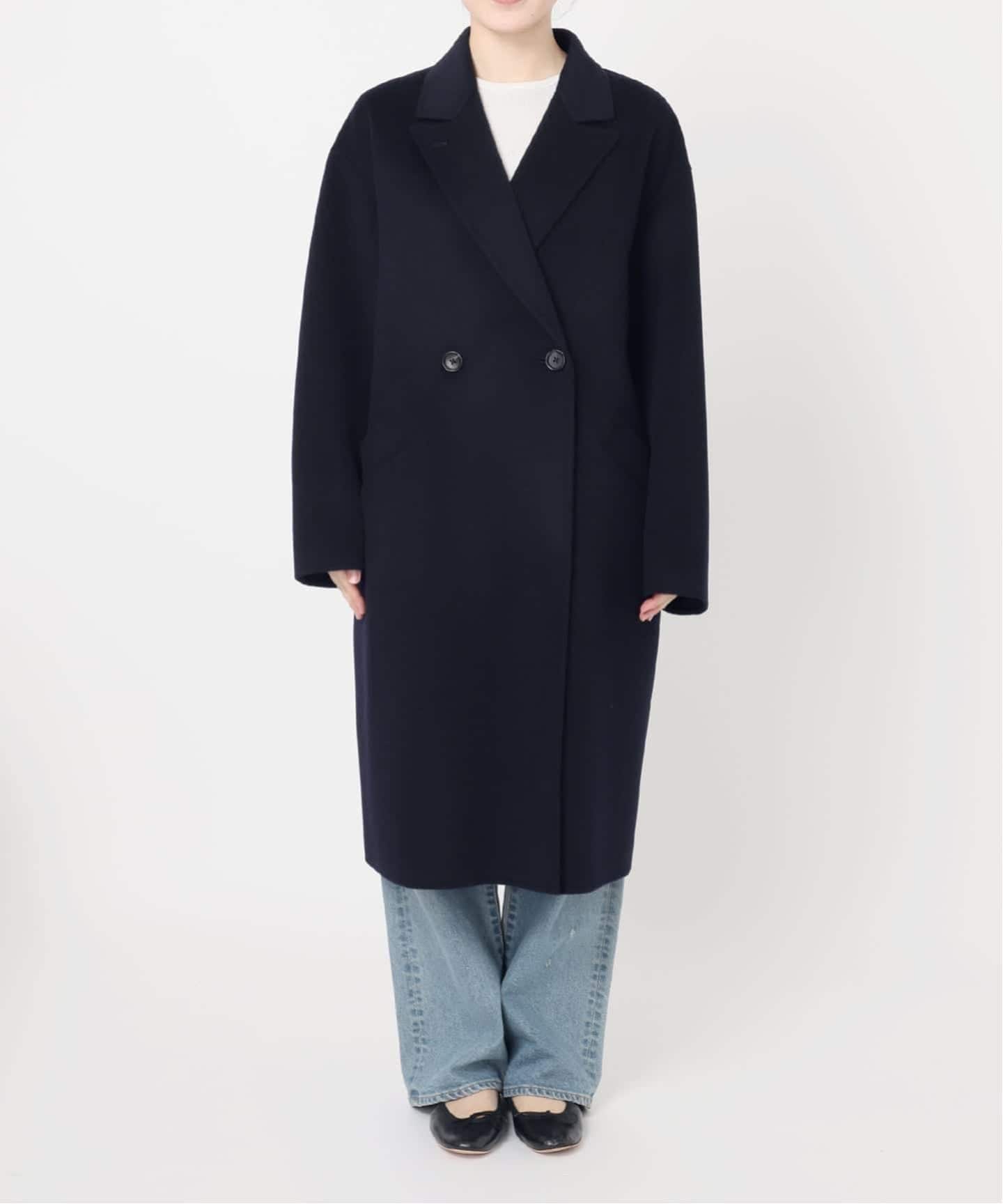 ≪追加≫SUPER160'sダブルブレストコート 4（チェスターコート