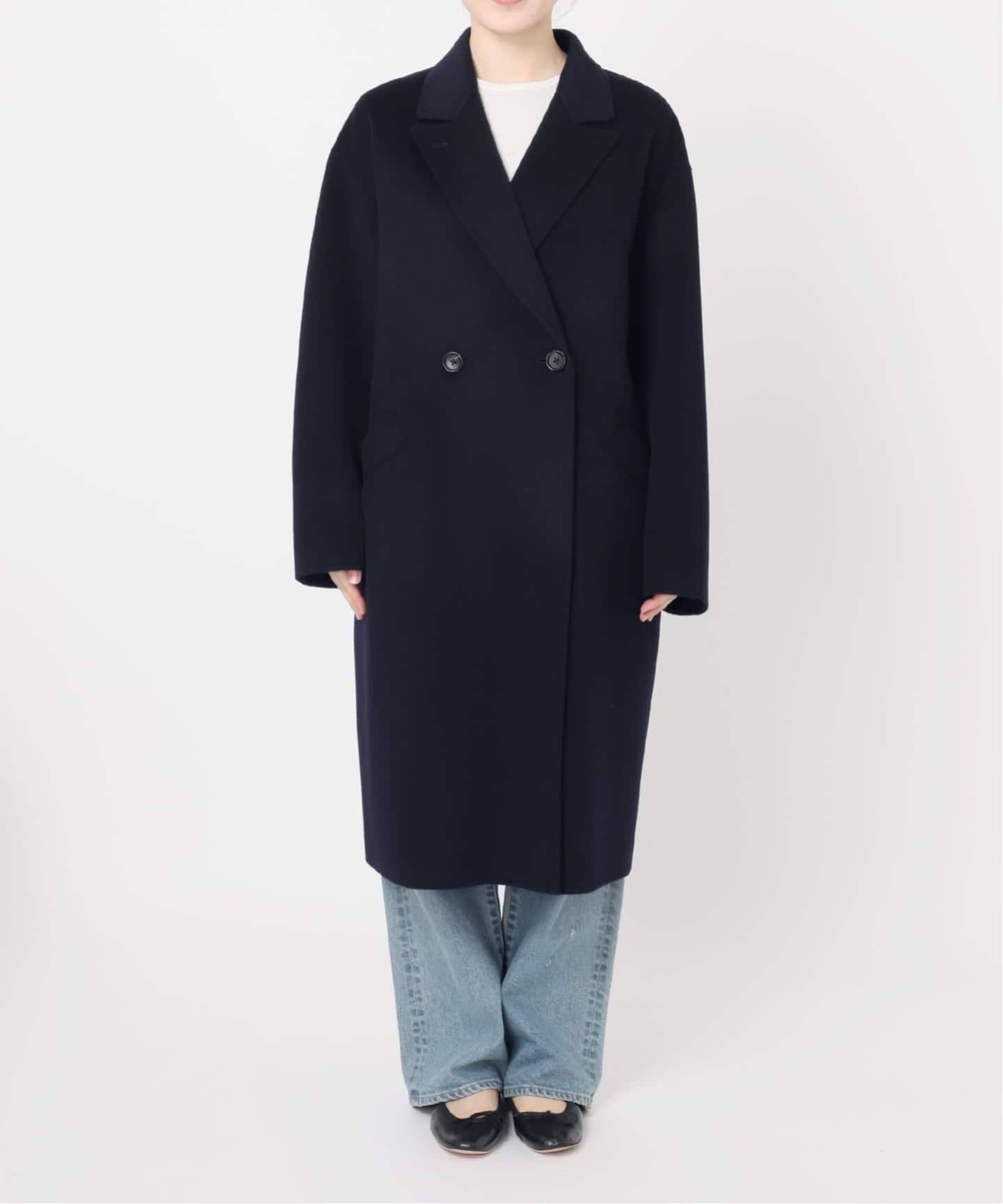 ≪追加予約≫SUPER160'sダブルブレストコート 5（チェスターコート