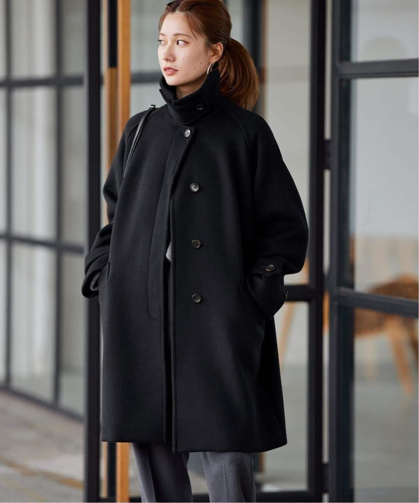 ≪WEB先行 / 追加≫ラムウールMIXシャルムバルカラーコート