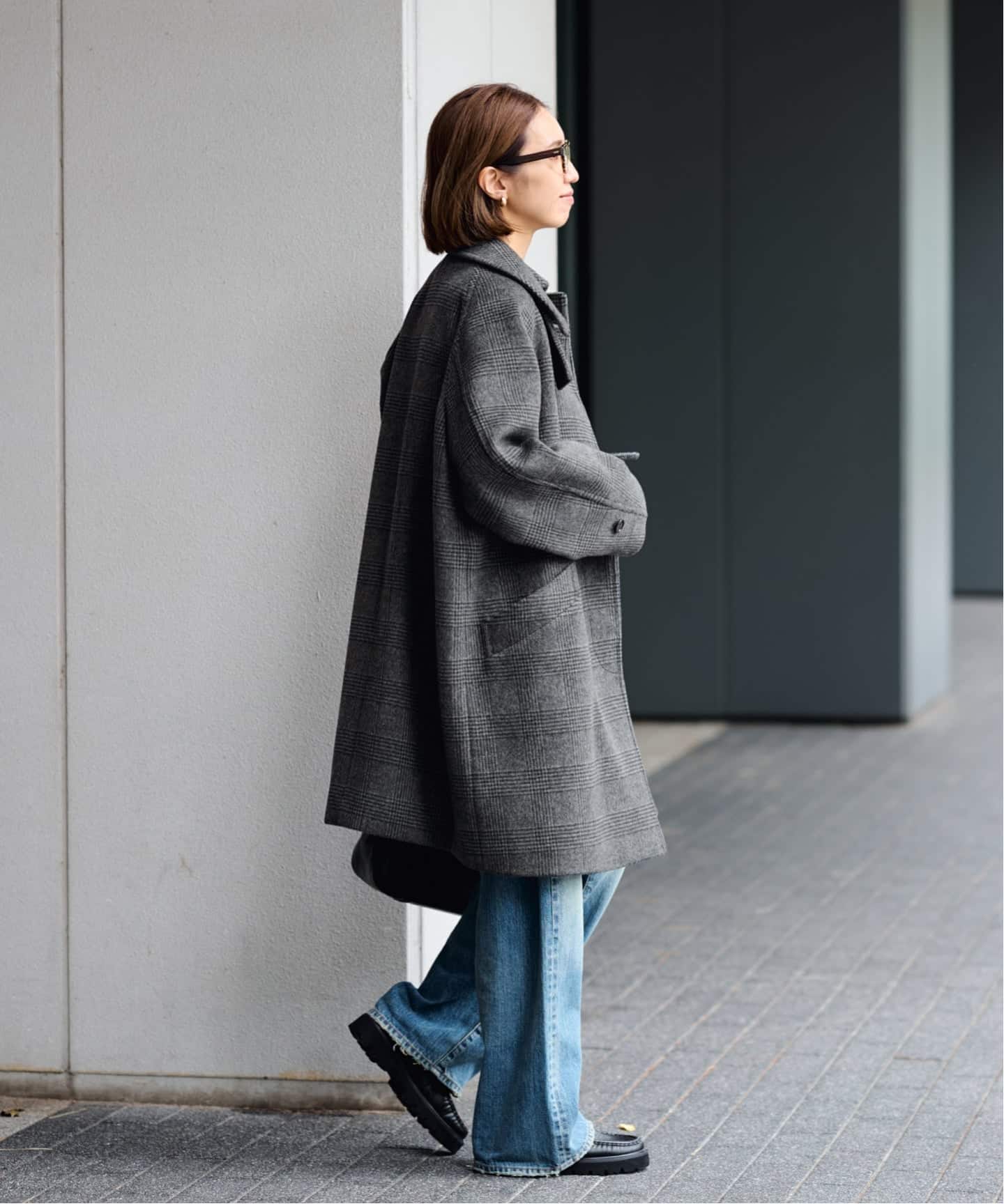 ≪WEB先行 / 追加≫ラムウールMIXシャルムバルカラーコート