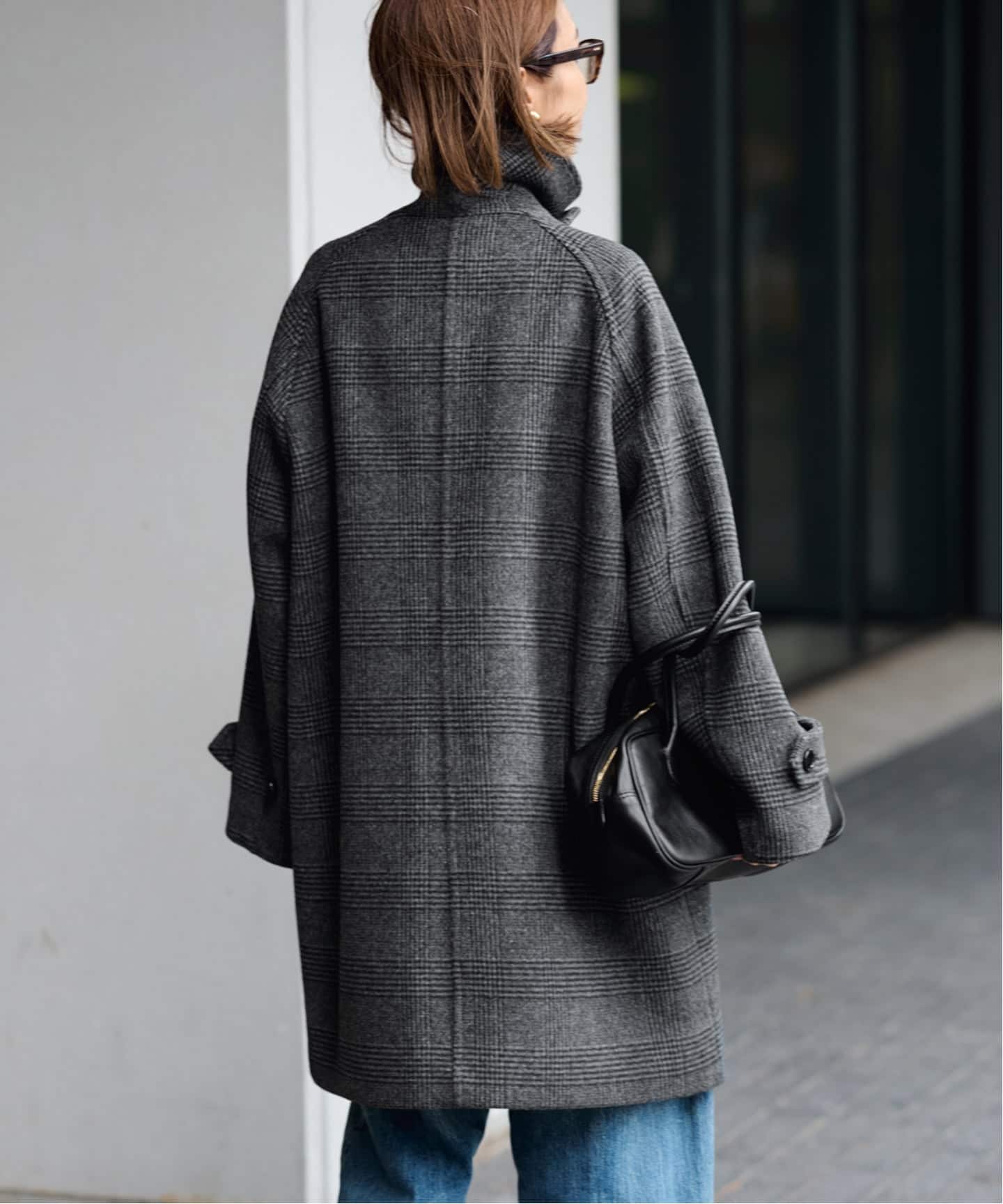 ≪追加≫ラムウールMIXシャルムバルカラーコート 3（ステンカラー