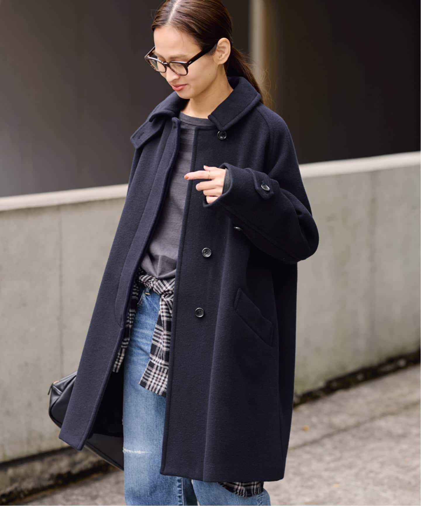 専用です。新品フレームワーク2024年ラムウールMIXシャルムパルカラーコート FRAMeWORK｜≪WEB先行 / 追加≫ラムウールMIXシャルムバルカラーコート