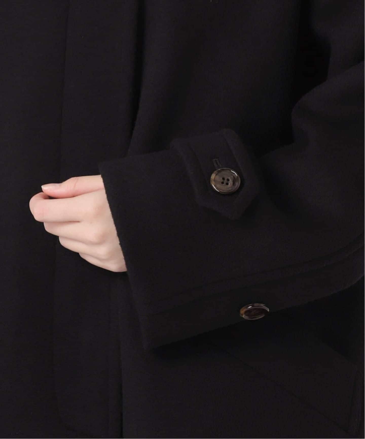 ≪追加≫ラムウールMIXシャルムバルカラーコート 3（ステンカラー