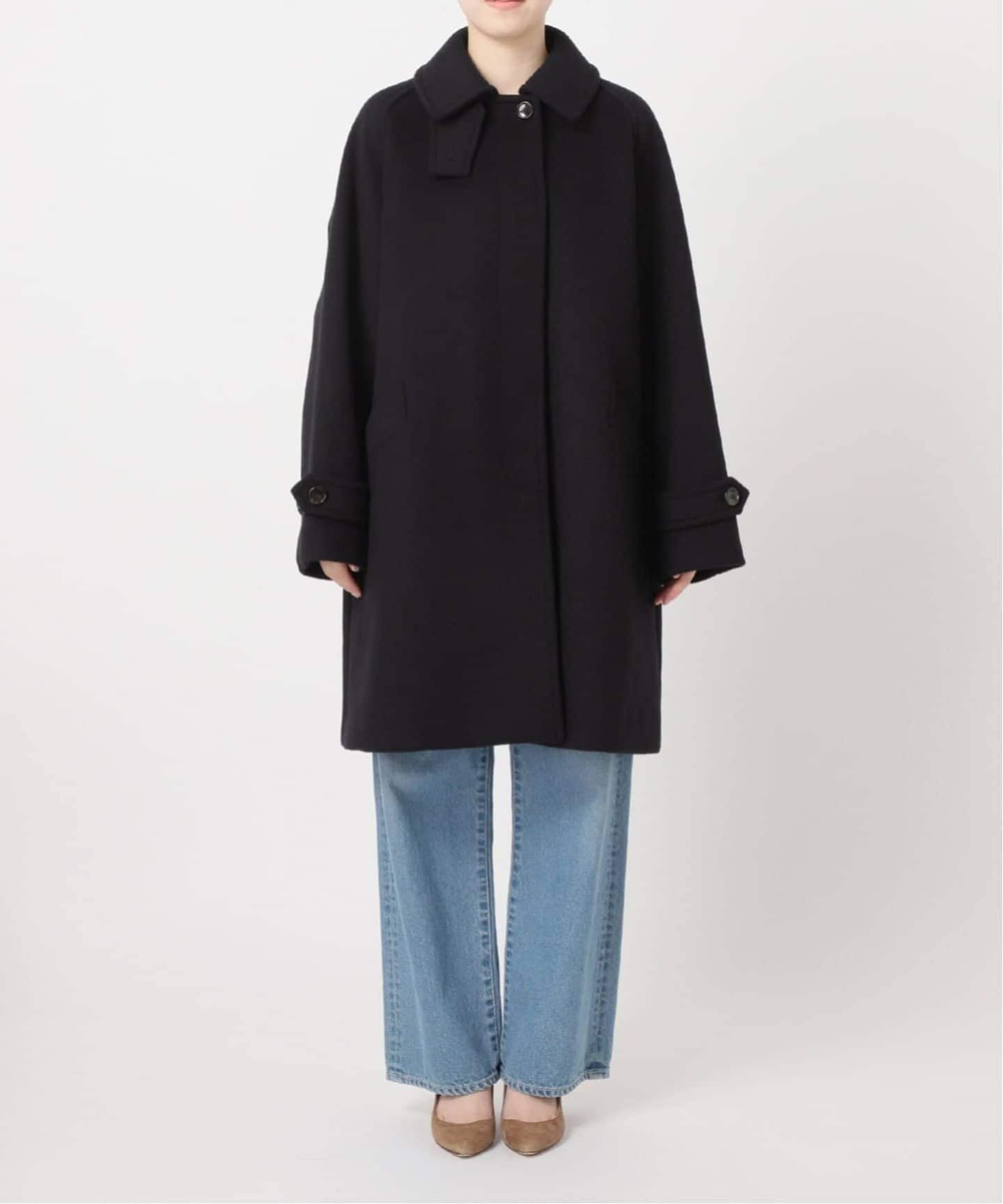 ≪追加≫ラムウールMIXシャルムバルカラーコート 3（ステンカラー