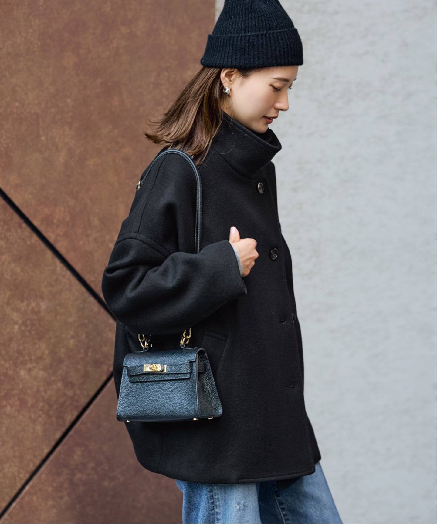 メルトンコクーンコート（その他ブルゾン／アウター）｜FRAMeWORK