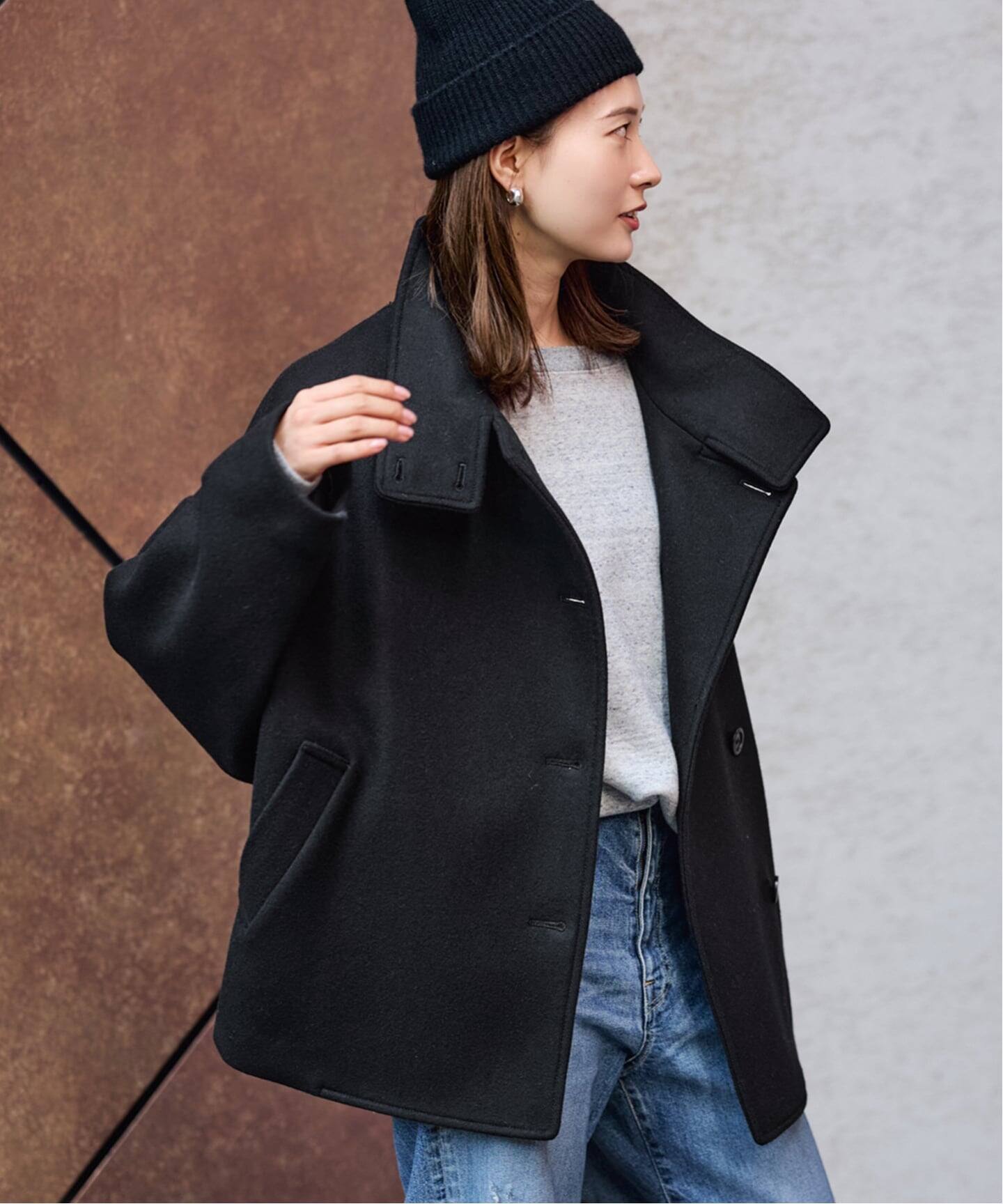 ≪追加≫メルトンコクーンコート2（その他ブルゾン／アウター