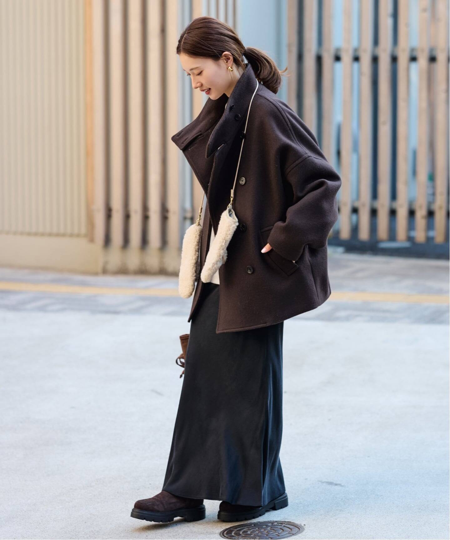 ≪追加≫メルトンコクーンコート2（その他ブルゾン／アウター