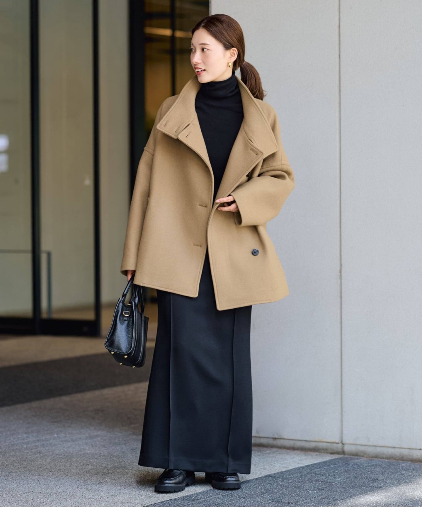 FRAMeWARKメルトンコクーンコート3 ≪追加≫メルトンコクーンコート3（その他ブルゾン／アウター