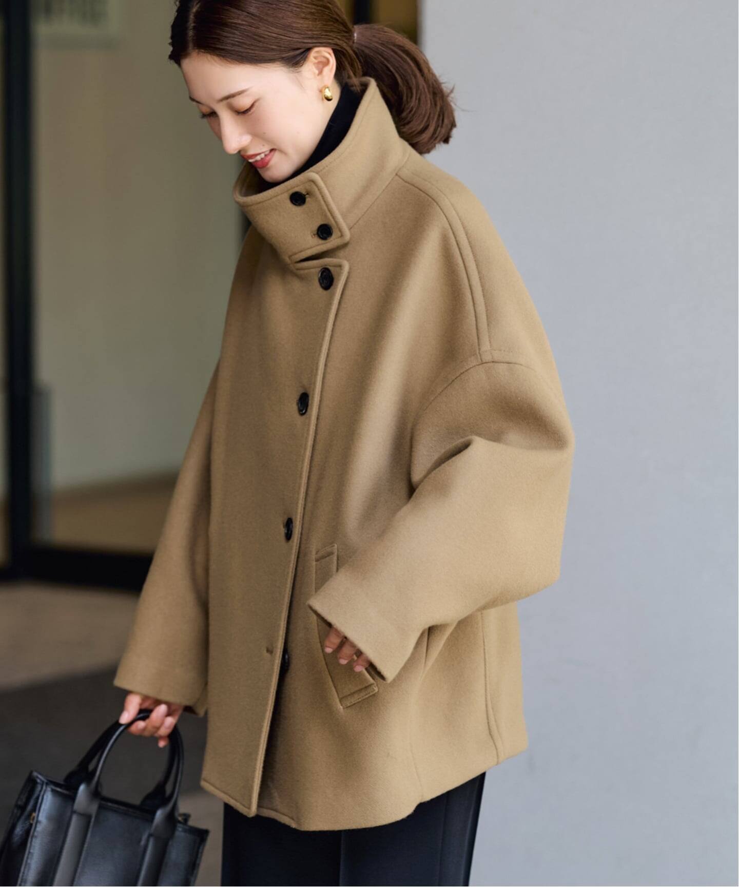 ≪追加≫メルトンコクーンコート3（その他ブルゾン／アウター