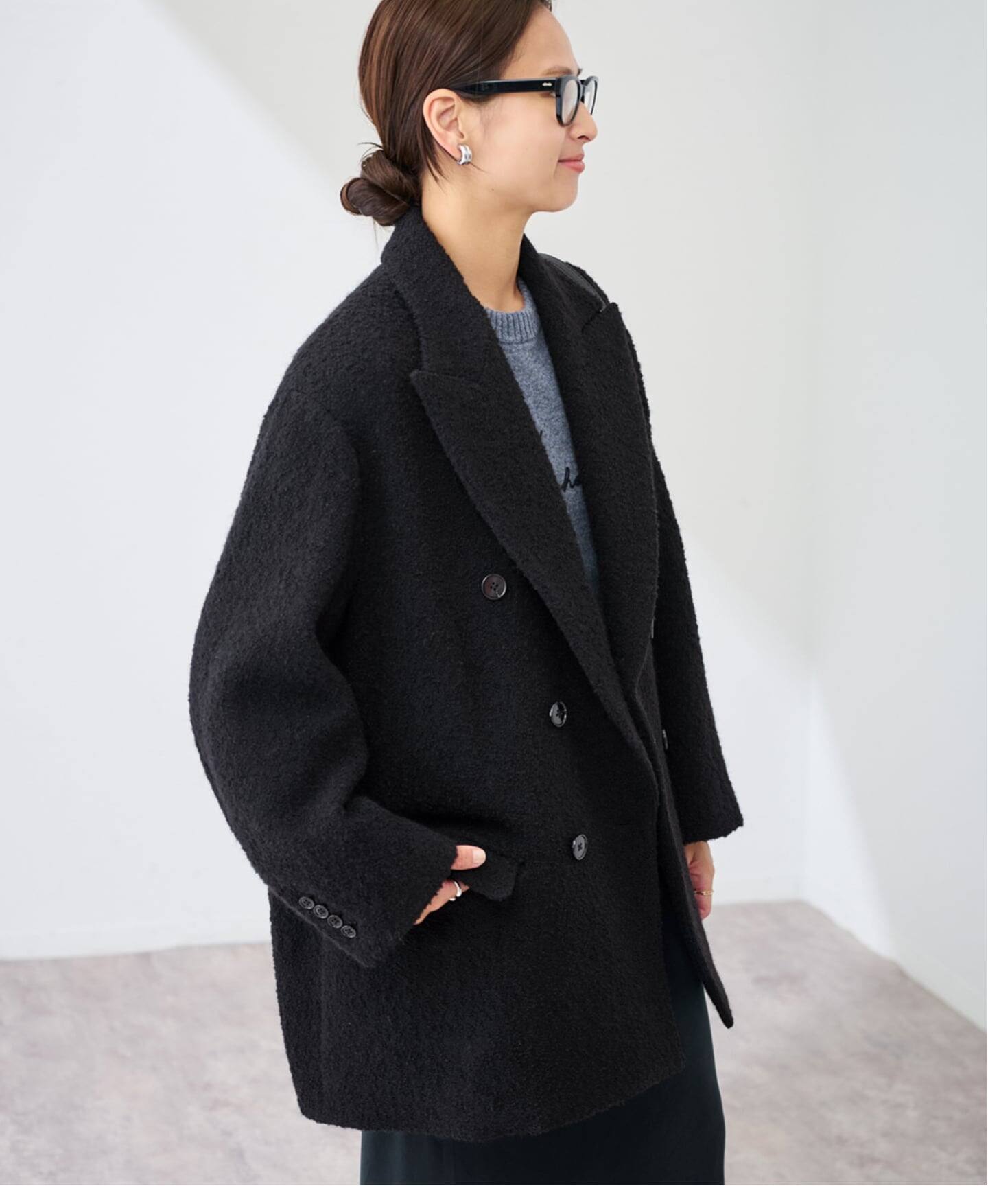 COUTURE D`ADAM/クチュールドアダム 別注cottage coat alpaca