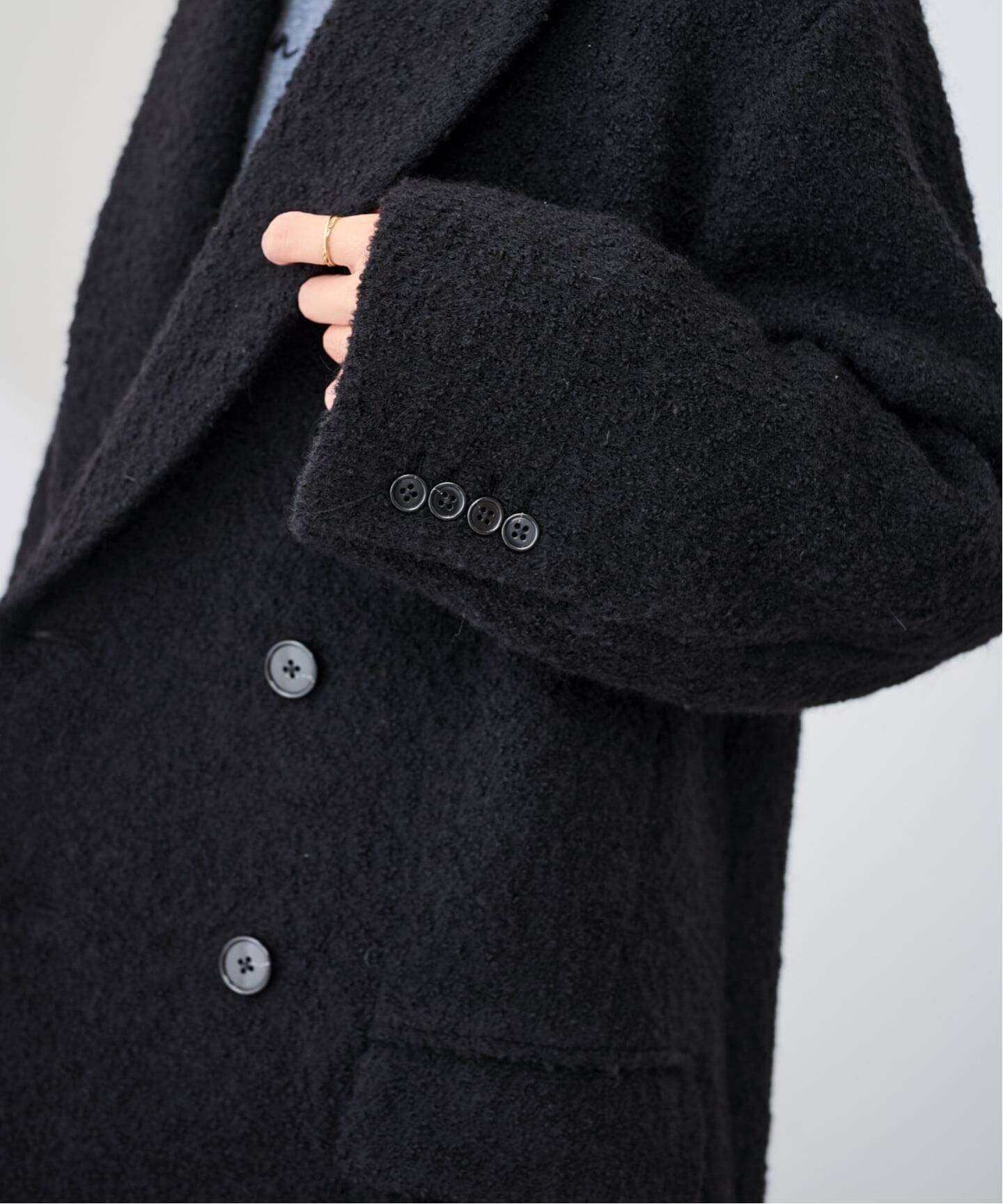 COUTURE D`ADAM/クチュールドアダム 別注cottage coat alpaca italia