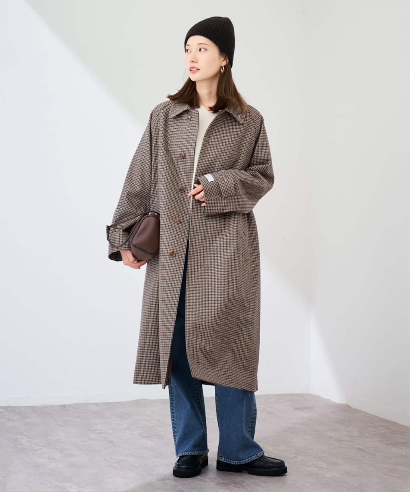 edifice クチュールドアダム　COUTURE D`ADAM コート COUTURE D`ADAM/クチュールドアダム BAL COLLAR CORT GUNCLUB（ステン