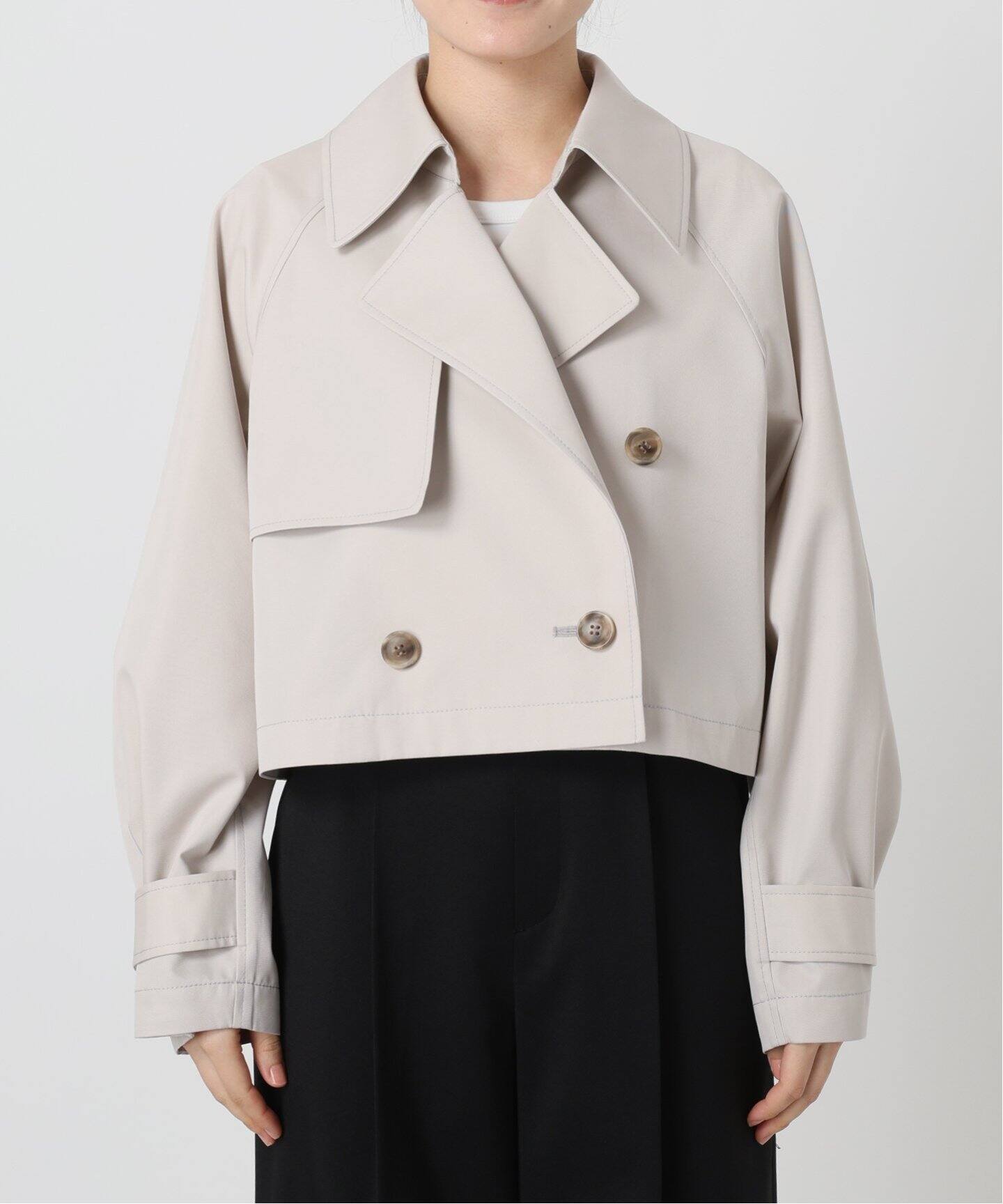 Noble グロウツイルオーバーショートトレンチ グロウツイルオーバーショートトレンチ（トレンチコート）｜NOBLE