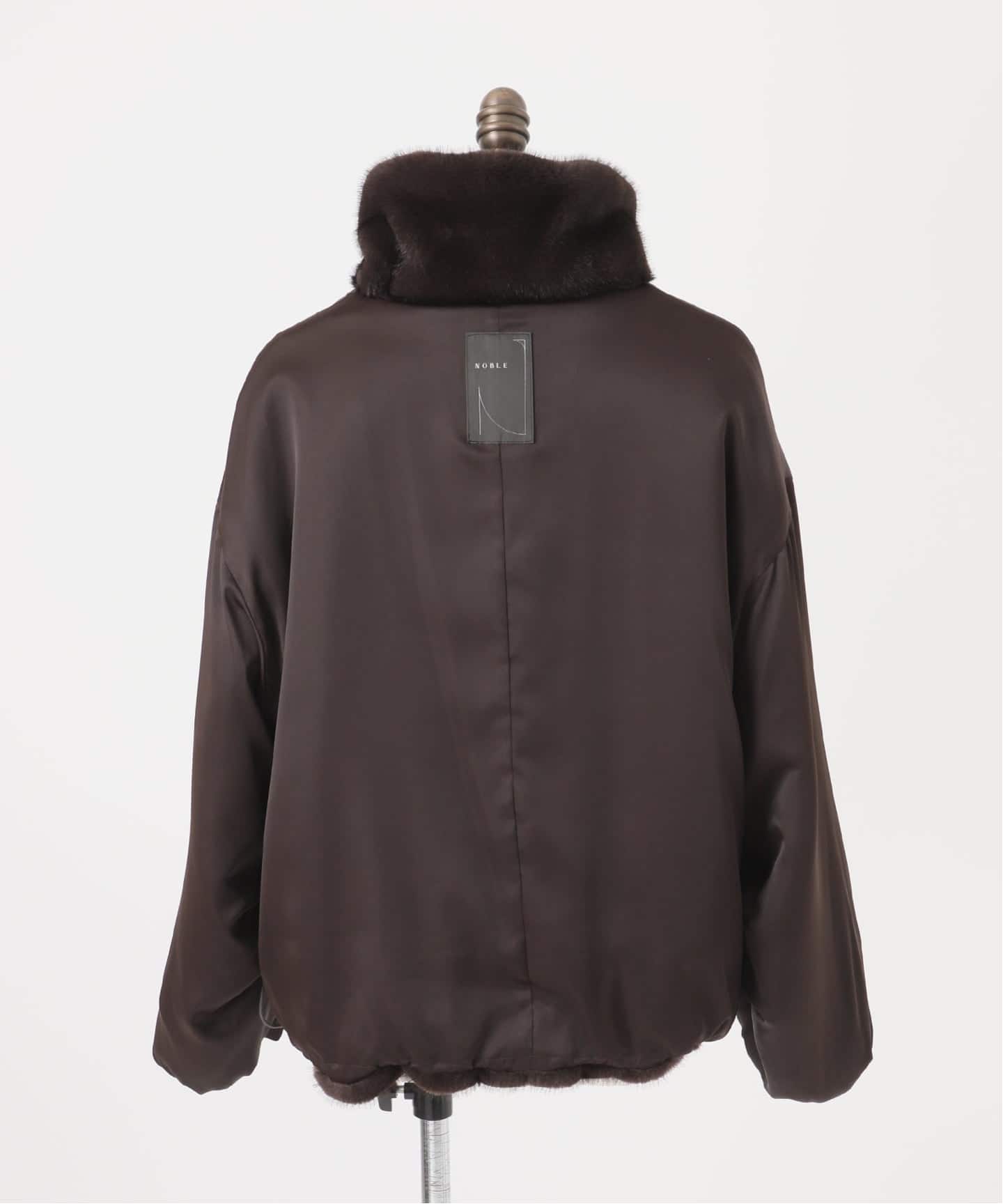 エコファースタンドカラーミドルブルゾン（その他ブルゾン／アウター