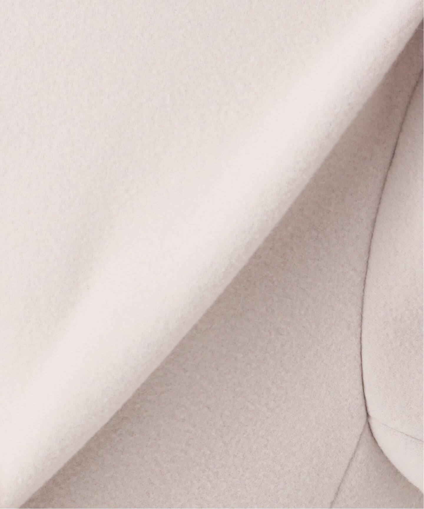 【美品】NOBLEノーブル　ノーカラーコート ジップアップコート ベージュ 34 再入荷☆NOBLEノーカラージップコート | ショップニュース