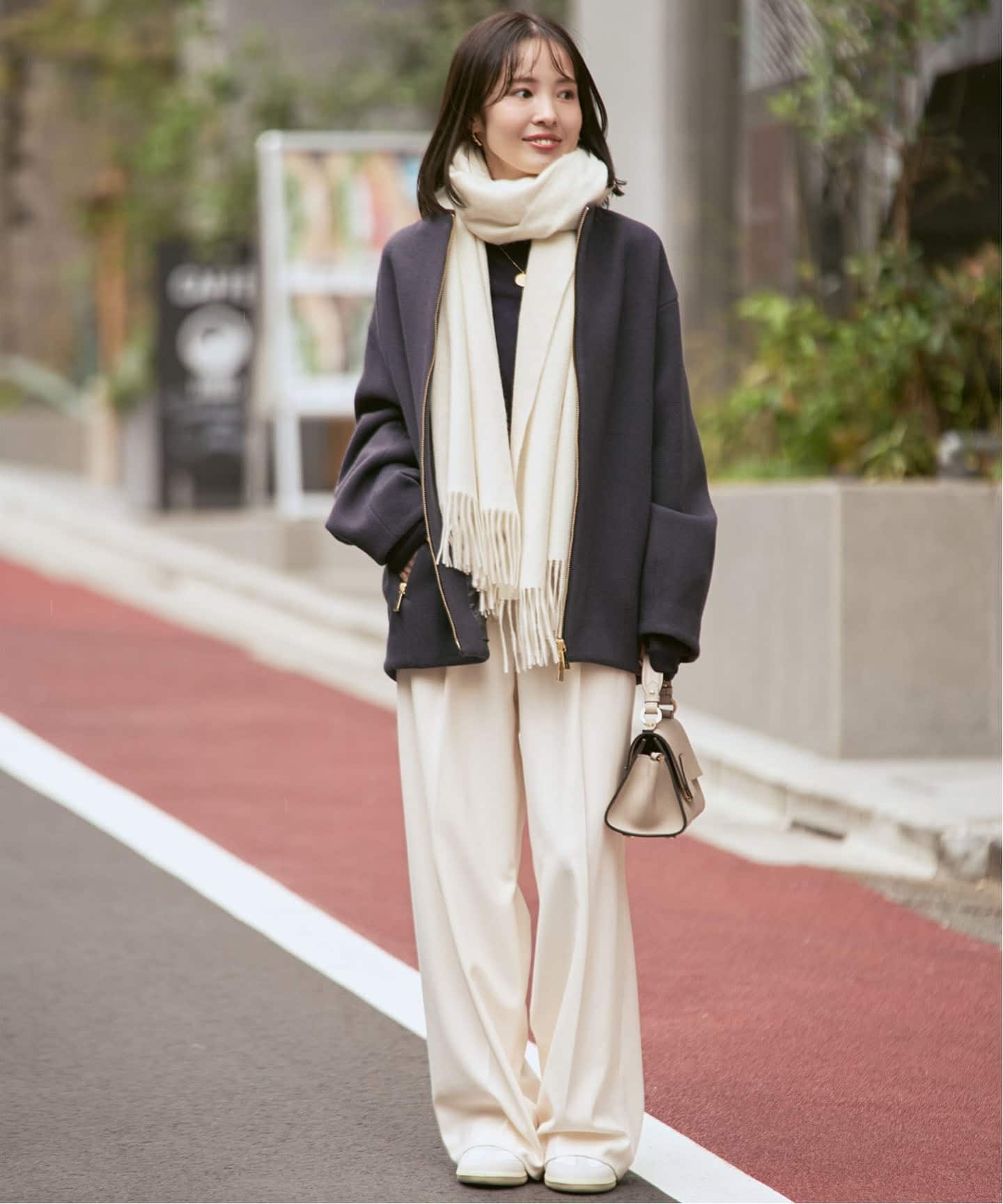 追加》MTRレイズドネックジップコート（ノーカラーコート）｜NOBLE