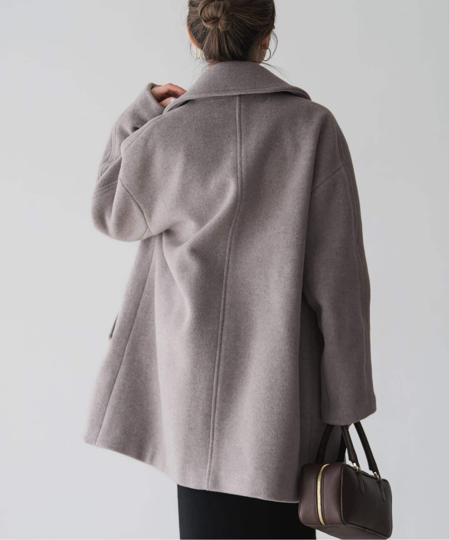 予約》MTRビッグカラーコート（チェスターコート）｜NOBLE