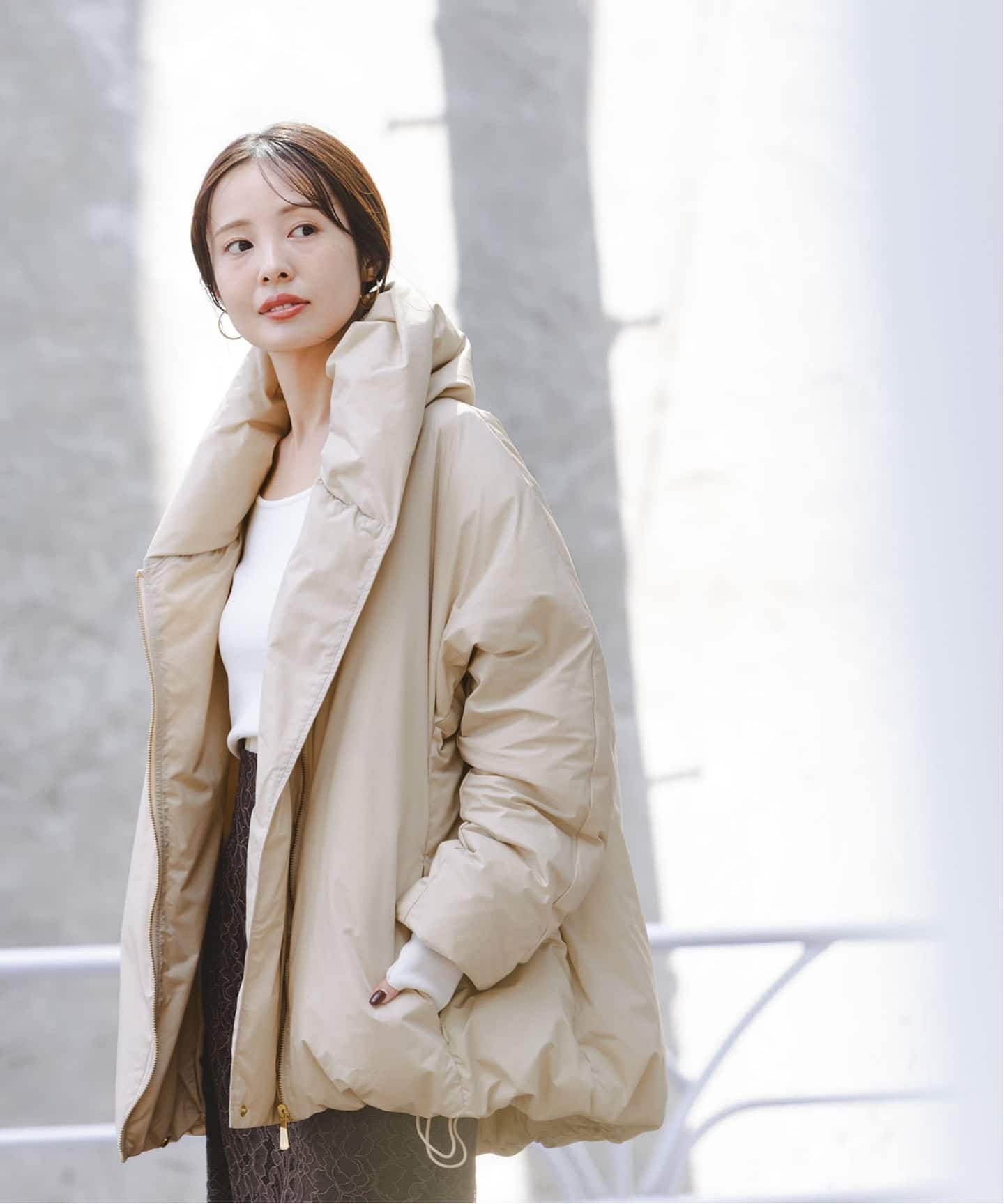 追加》ショートダウンジャケット（ダウンジャケット）｜NOBLE