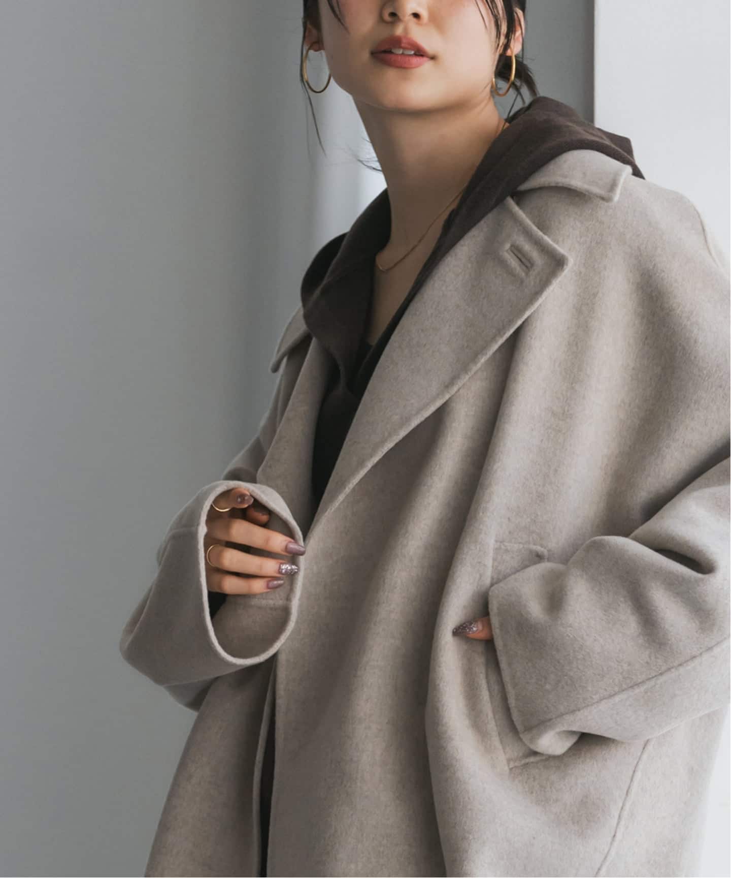 追加》Super160s リバードルマンショートコート（その他ブルゾン