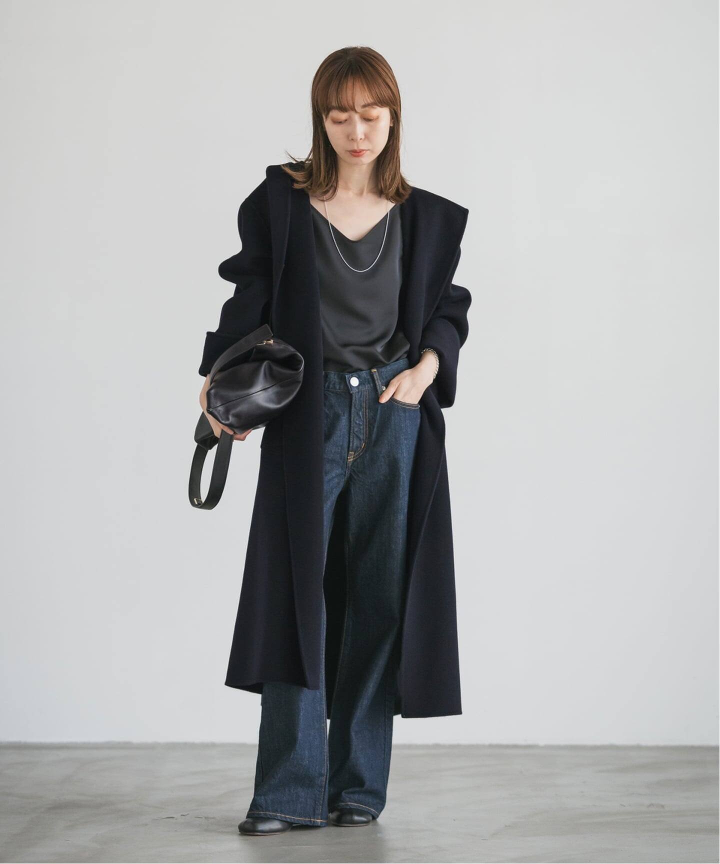 追加》Super160sリバーフーディーコート（フードコート）｜NOBLE