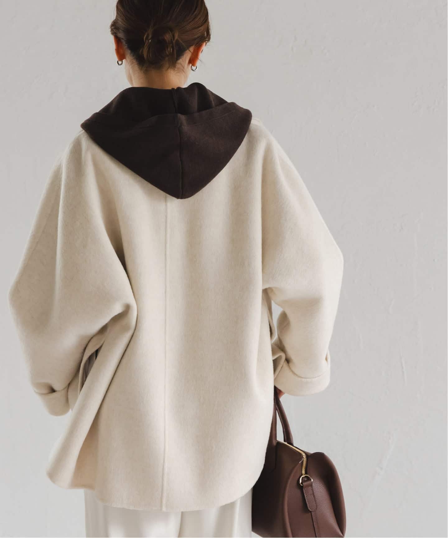 追加》キャメルミックスリバージップコート（その他ブルゾン／アウター