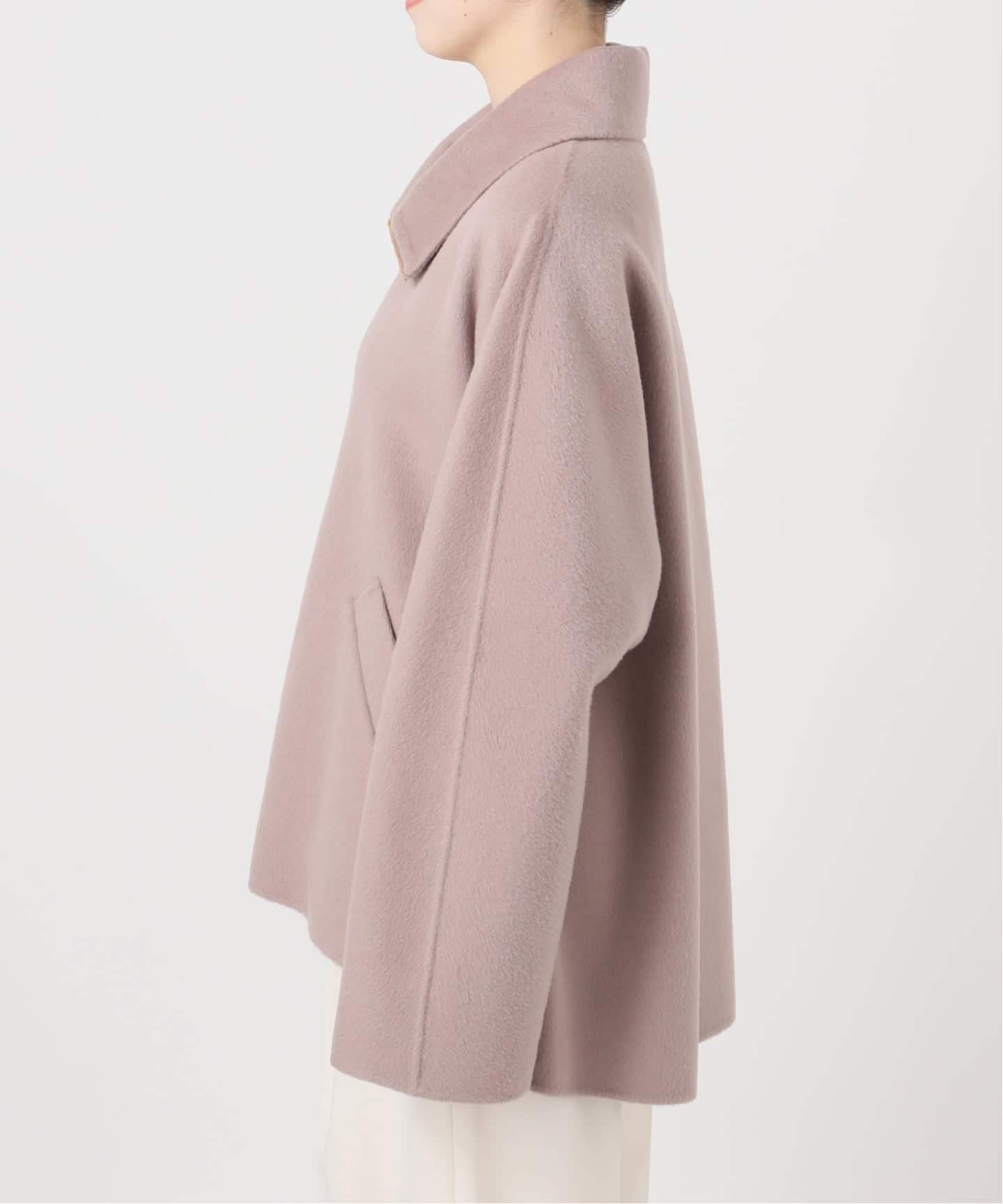 追加》キャメルミックスリバージップコート（その他ブルゾン／アウター