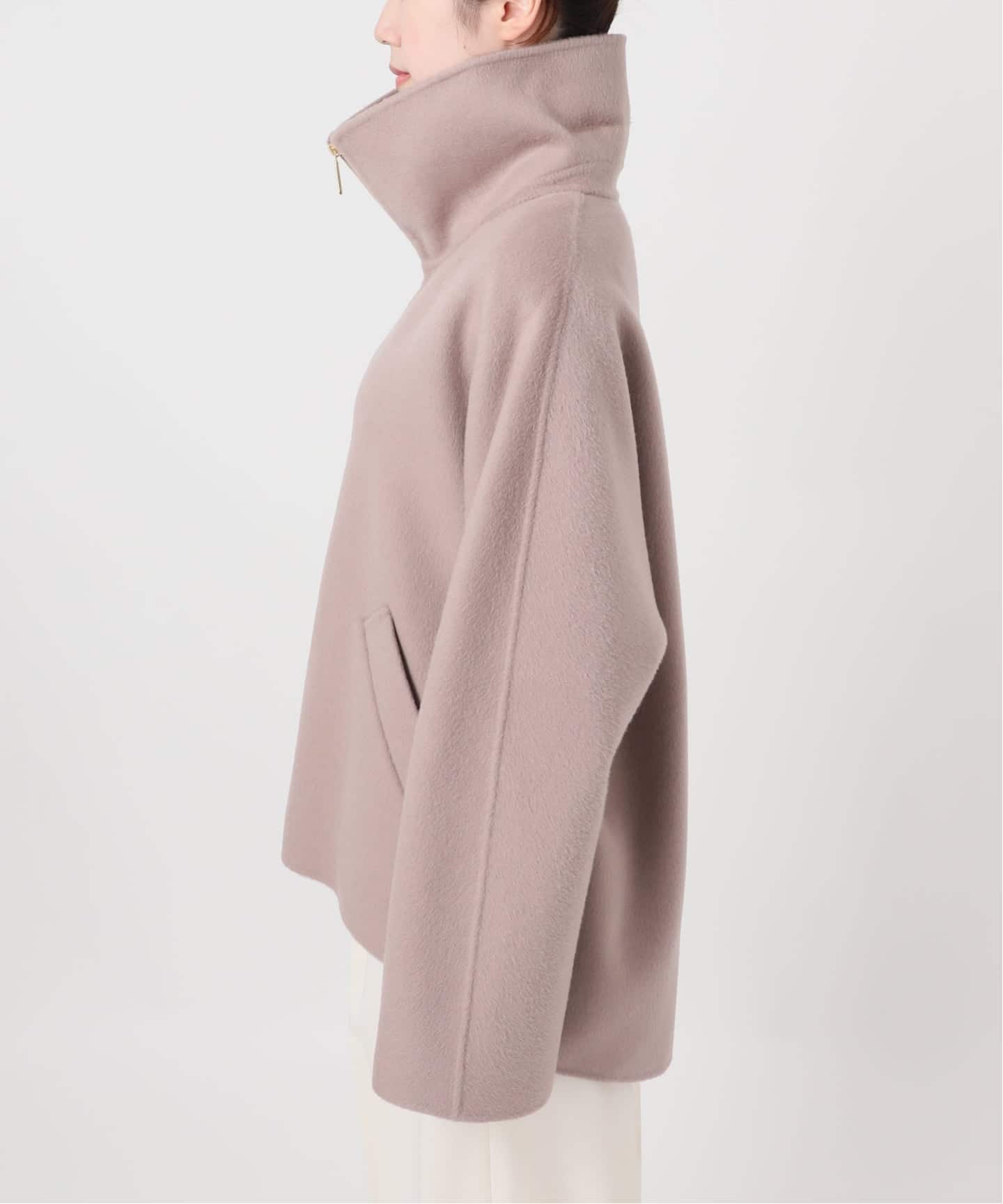 追加》キャメルミックスリバージップコート（その他ブルゾン／アウター