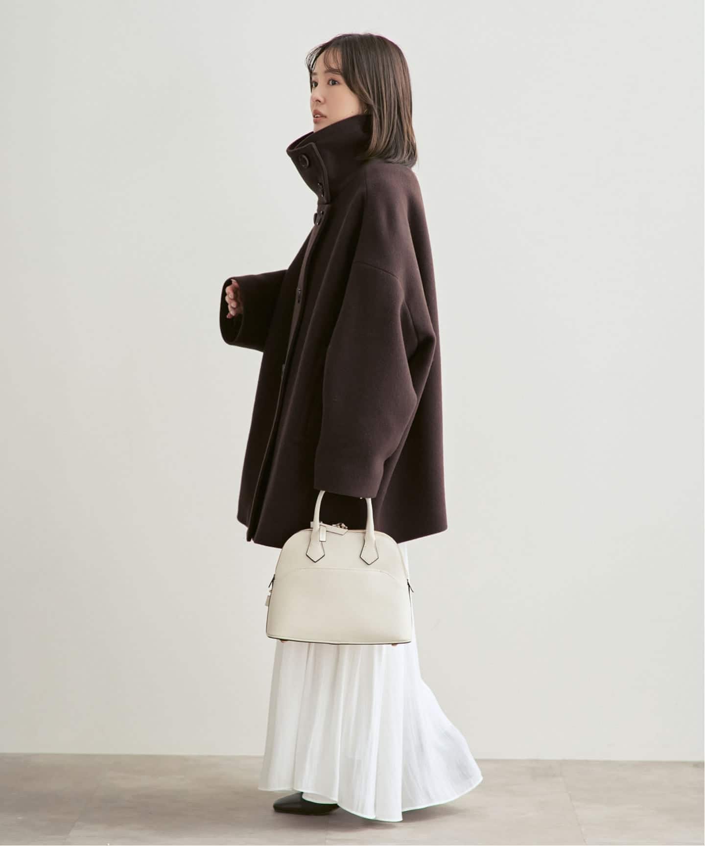 追加・WEB限定カラー》スタンドカラーオーバーコート（その他ブルゾン