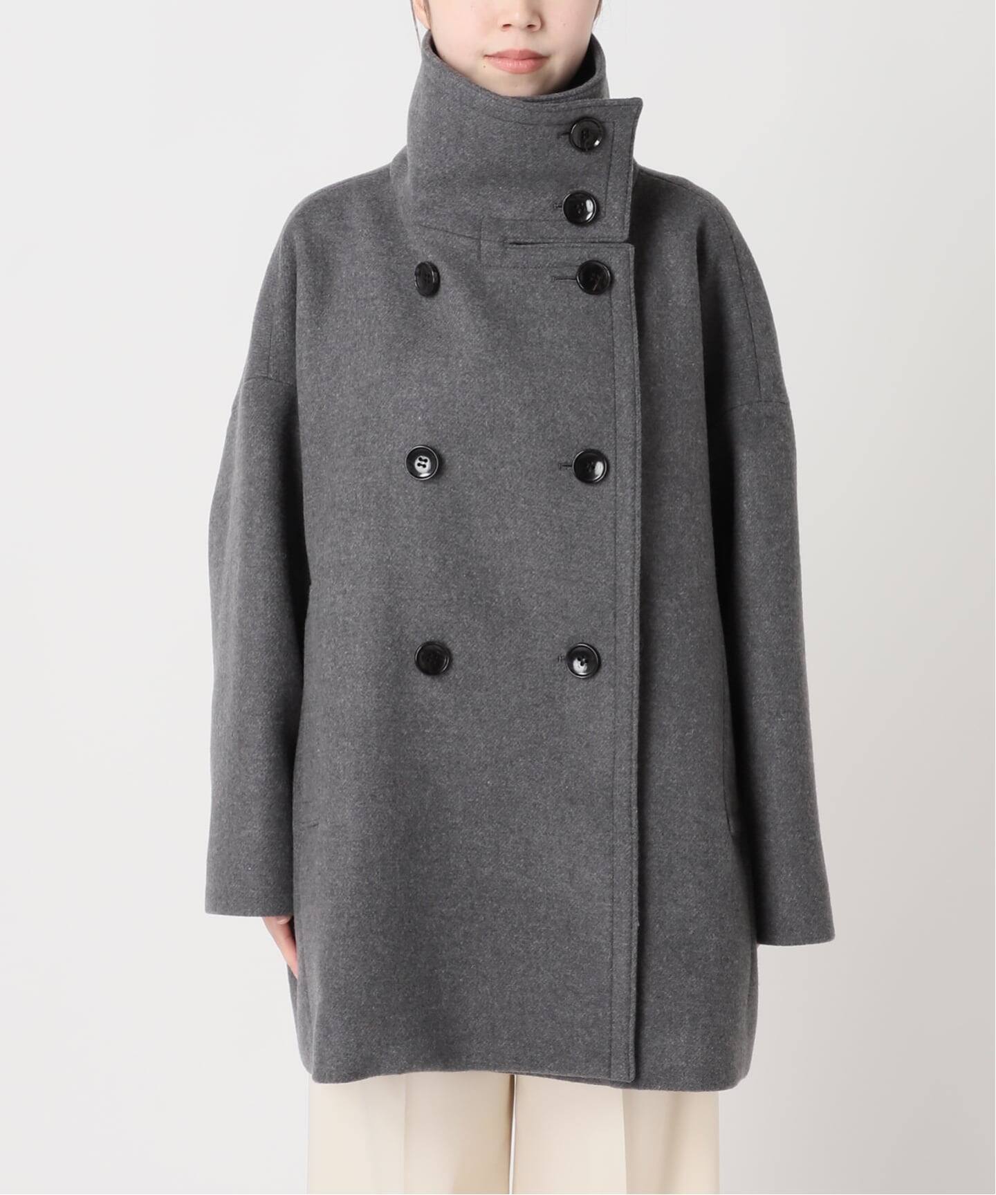 追加・WEB限定カラー》スタンドカラーオーバーコート（その他ブルゾン