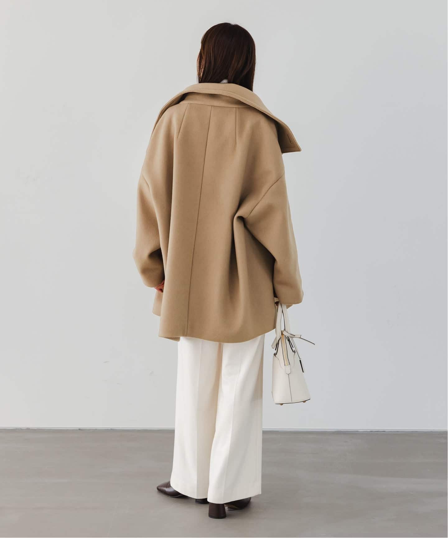 追加》スタンドカラーオーバーコート（その他ブルゾン／アウター