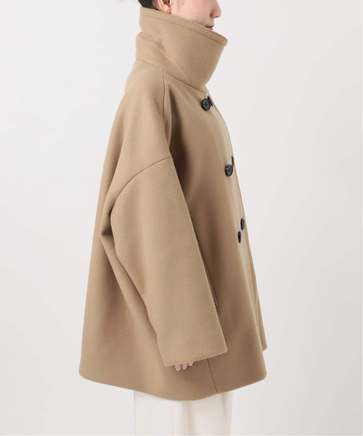 追加》スタンドカラーオーバーコート（その他ブルゾン／アウター