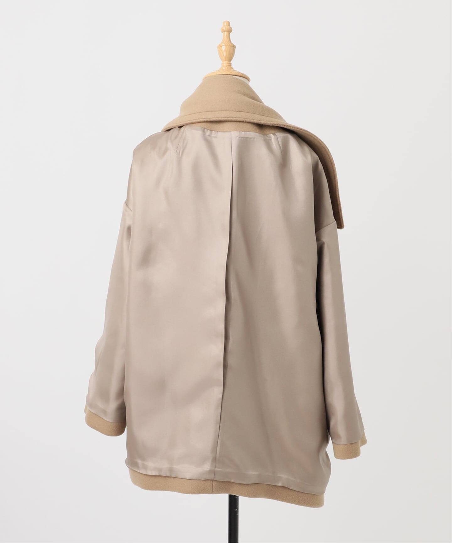 追加》スタンドカラーオーバーコート（その他ブルゾン／アウター