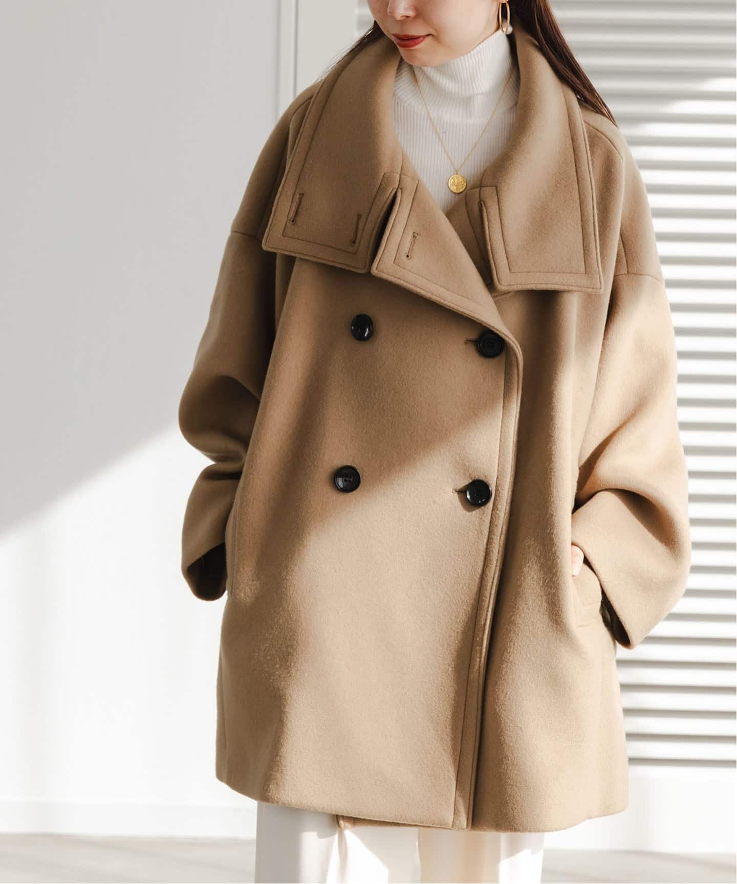 noble スタンドカラーオーバーコート 追加》スタンドカラーオーバーコート（その他ブルゾン／アウター