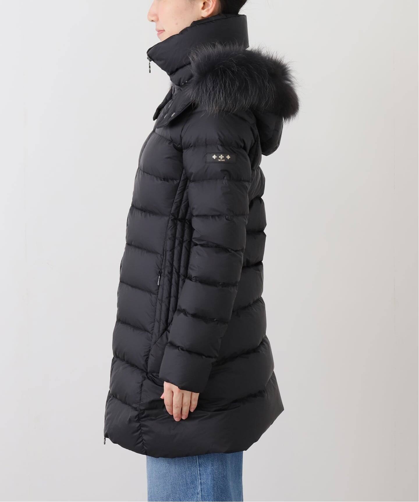 ほぼ新品　TATRAS SARMA ブラック ダウンジャケット TATRAS】SARMA ミドル丈ダウンジャケット – Sirin Online Store