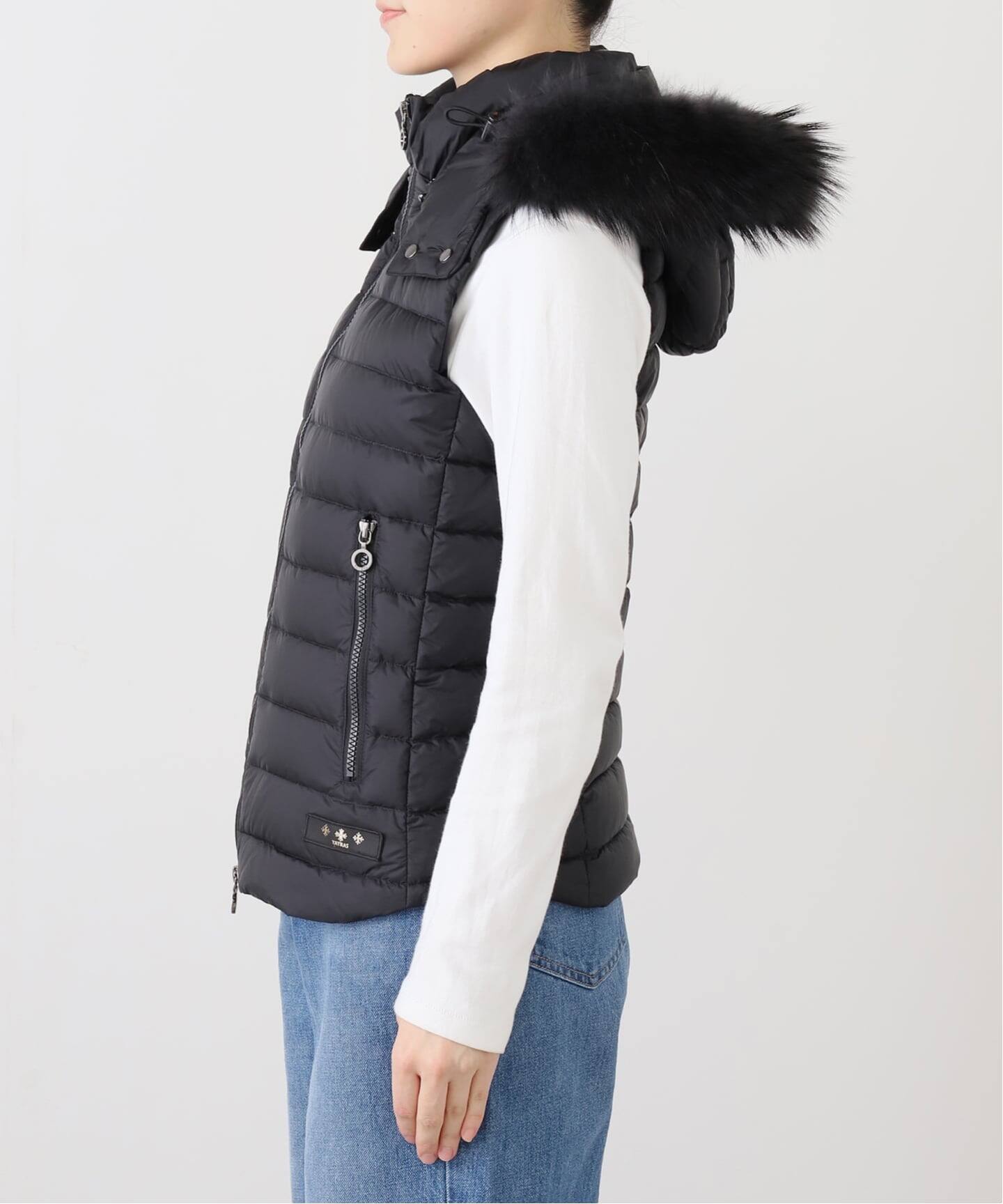 【美品】TATRAS タトラス　ダウンベスト　オルシエラ　黒　M相当 TATRAS（タトラス） ダウン ダウンベスト インナーダウン オルシエラ