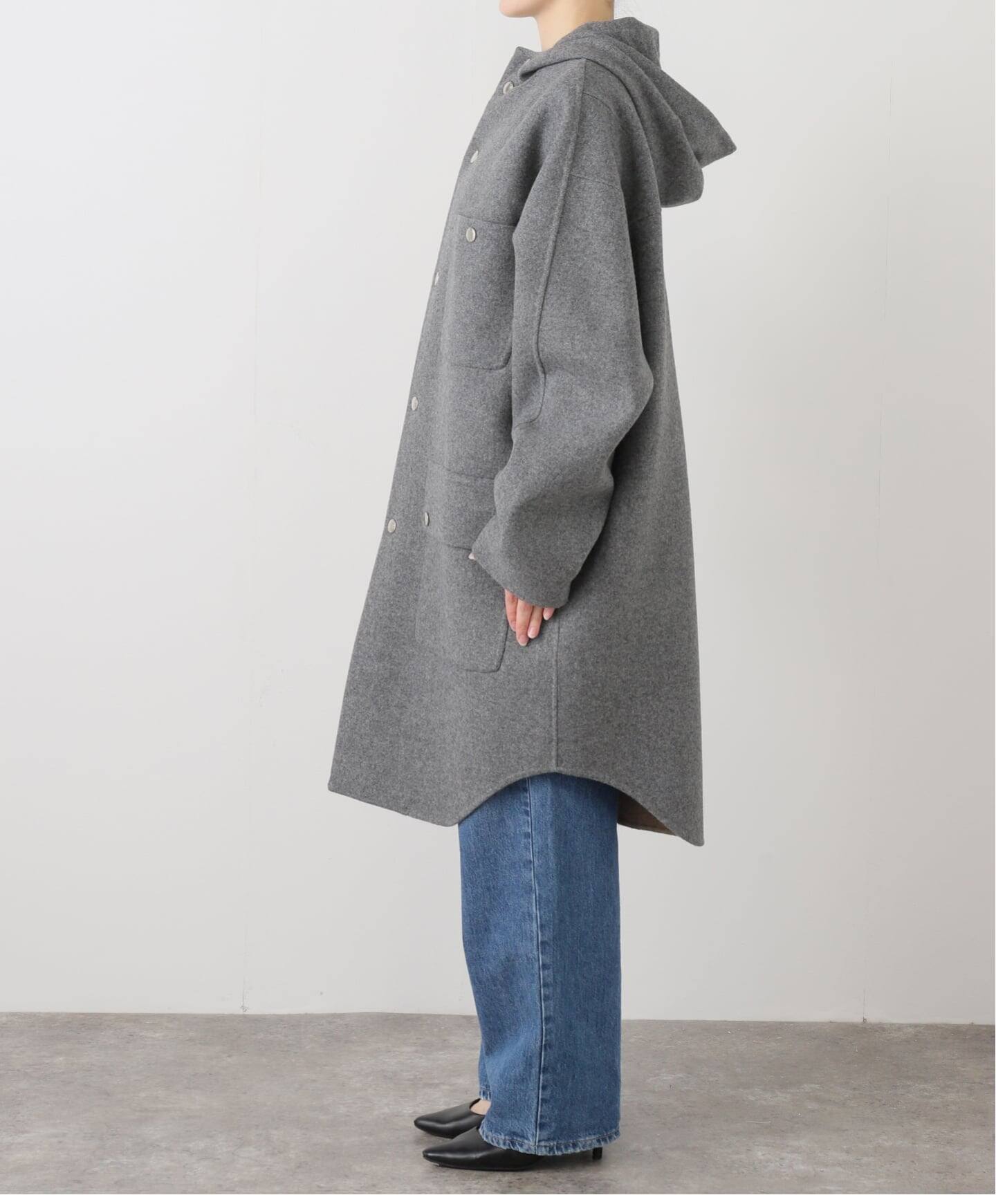 SYSTEM/システム HOODED OVER COAT(フードコート)|NOBLE SYSTEM/システム HOODED OVER COAT(フードコート)|NOBLE