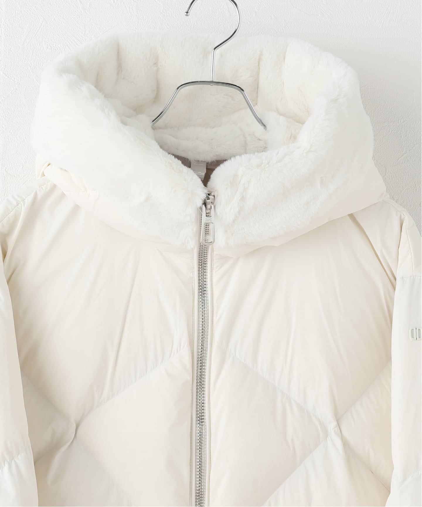 DUNO デュノ KELLA ダウンコート ダウンジャケット ホワイト DUNO（デュノ） ダウンコート ダウンジャケット SHIVA(シーヴァ