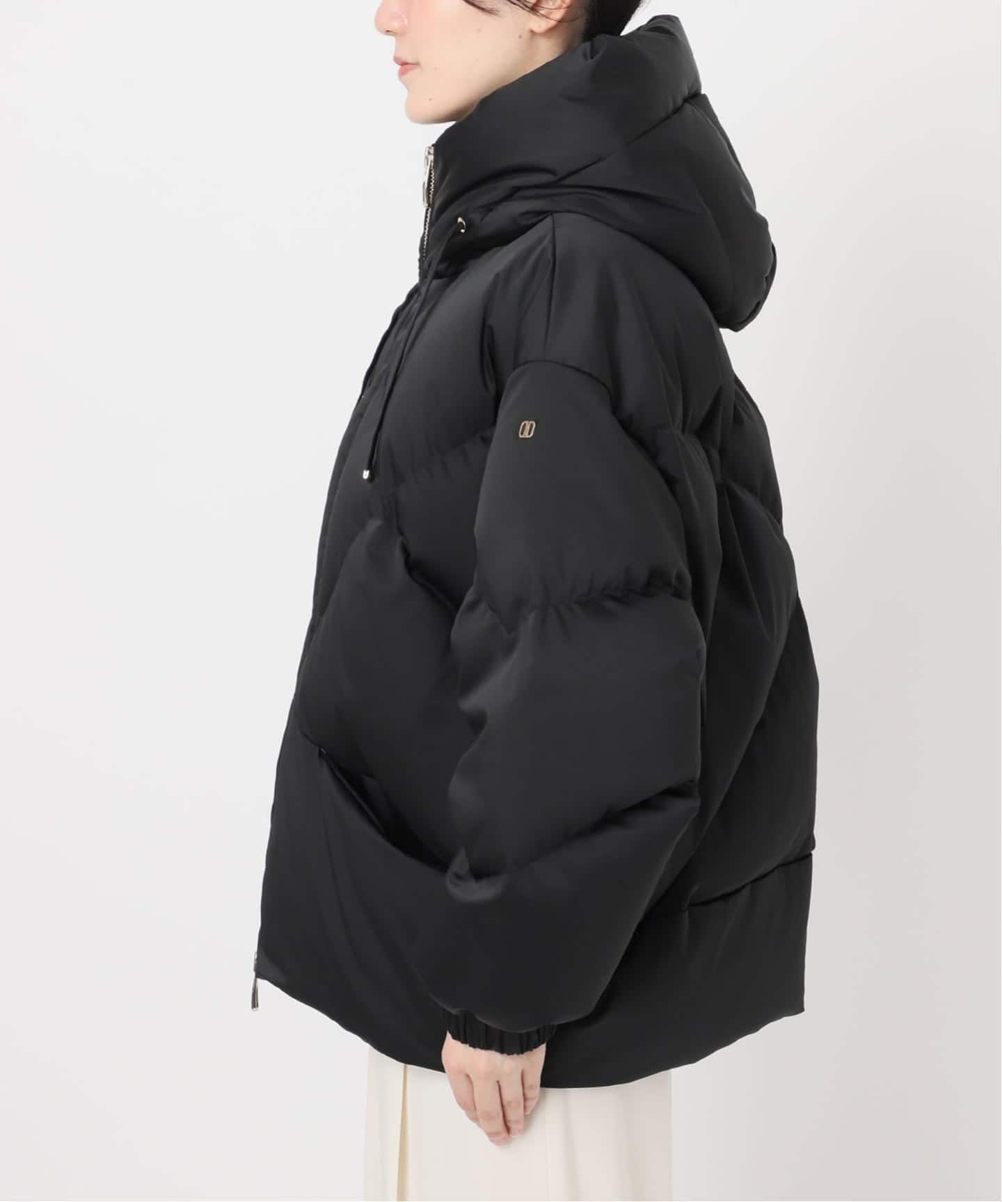 NOBLE DUNO PEGGIE ショートダウン ブラック　M(42)サイズ 追加予約2・NOBLE別注》DUNO/デュノ PEGGIE(ペギー)（ダウンジャケット