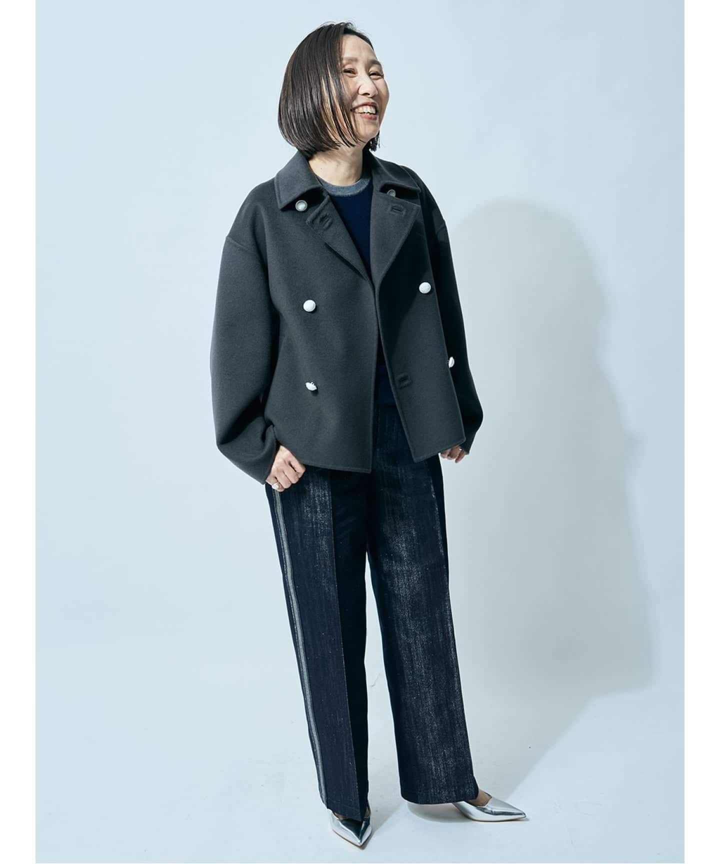 2024AW. CALMERハミルトンショートPコート 予約》Short Per Coat / ショートピーコート（ピーコート