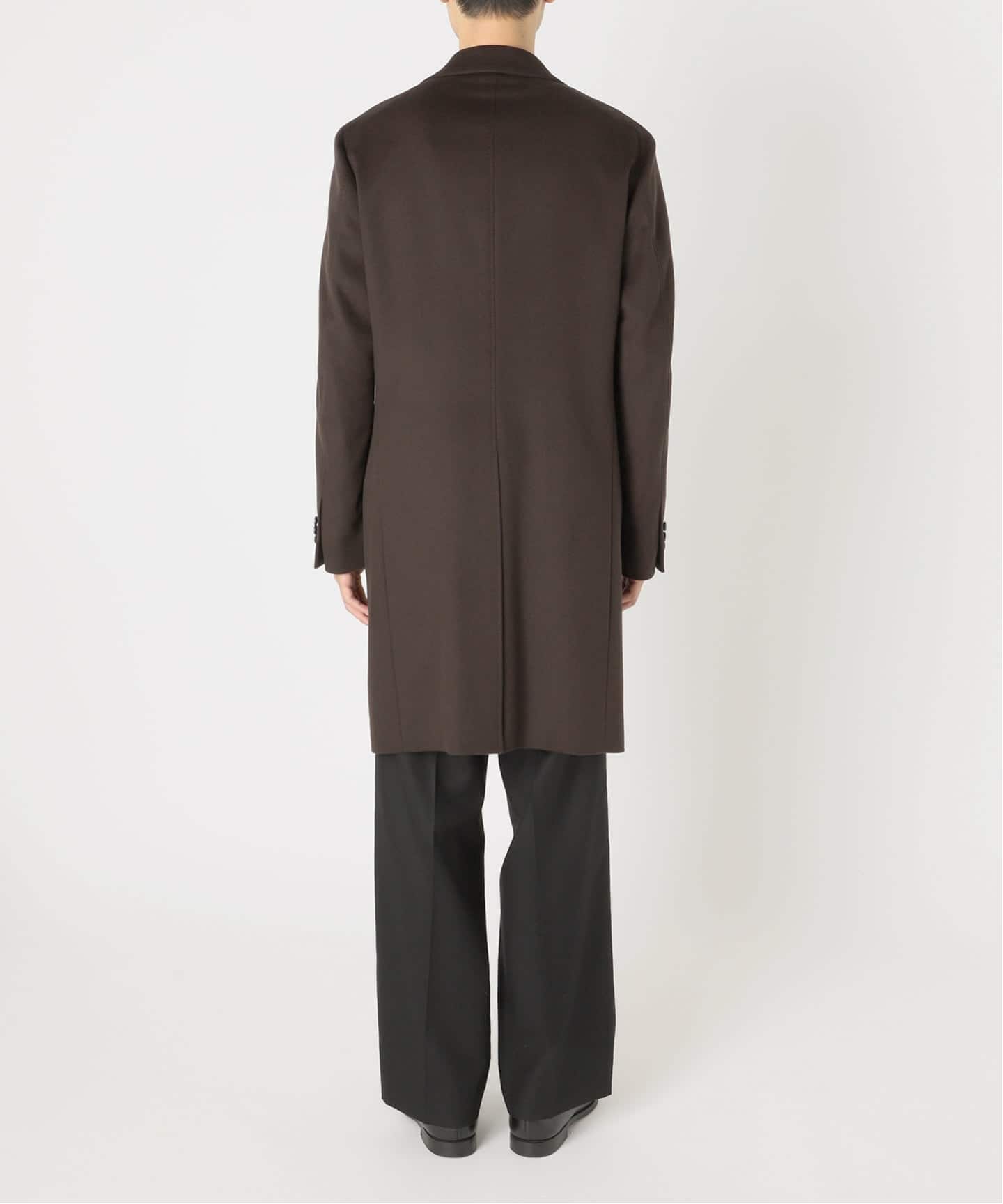 極美品　EDIFICE エディフィス　カシミヤ混　チェスターコート　ロング 417 EDIFICE（フォーワンセブンエディフィス）の「カシミヤ