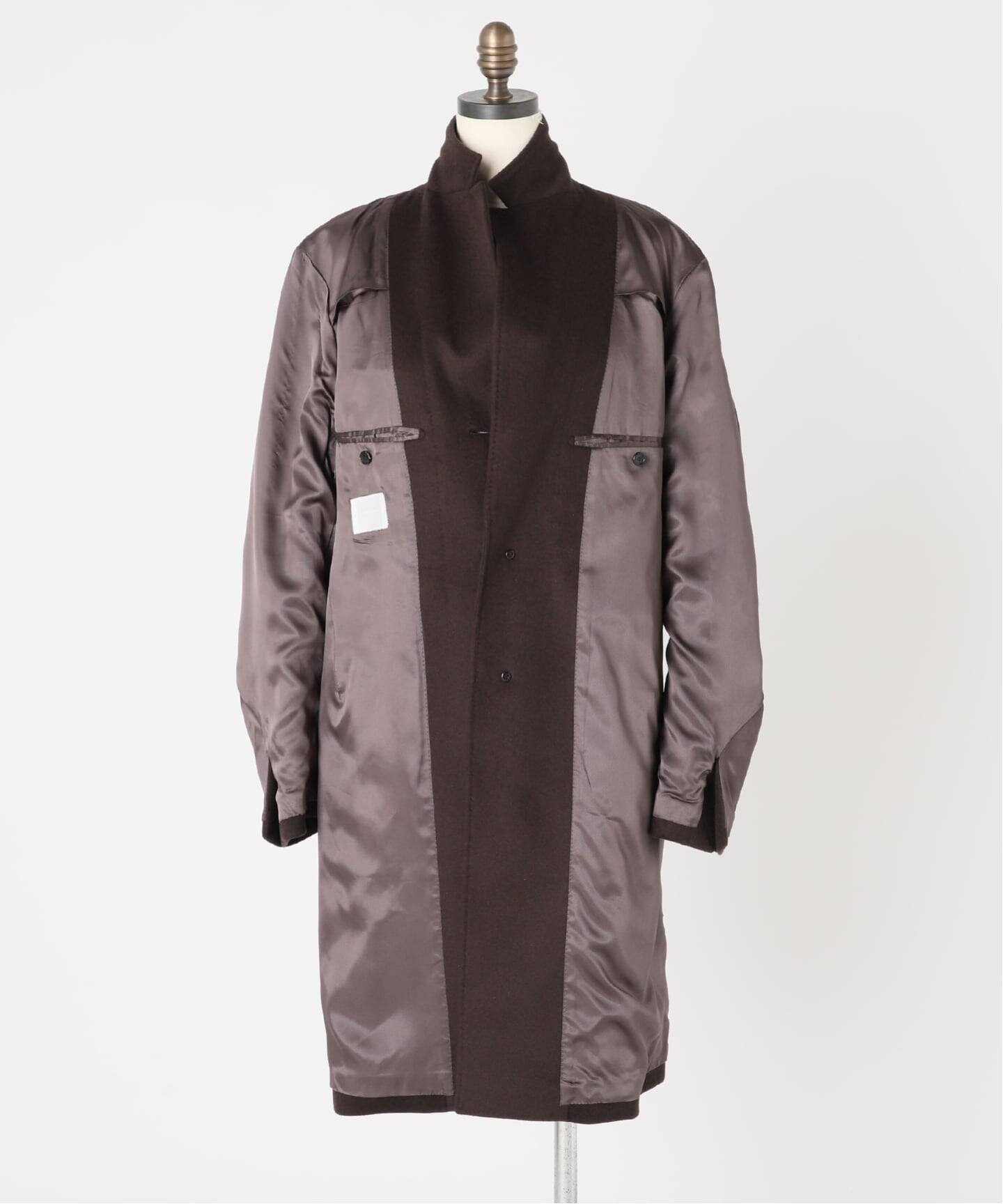 EDIFICE エディフィス　チェック　チェスターコート EDIFICE｜エディフィスのチェスターコート（チェック柄）通販