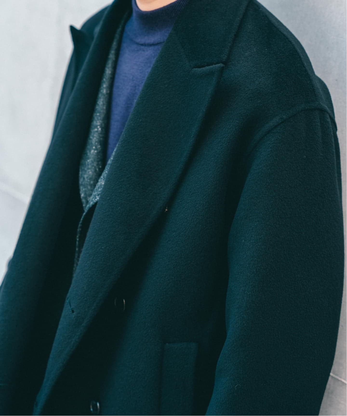 ●未使用・EDIFICE ウールチェスターコート・サイズ42 ○未使用・EDIFICE ウールチェスターコート・サイズ42