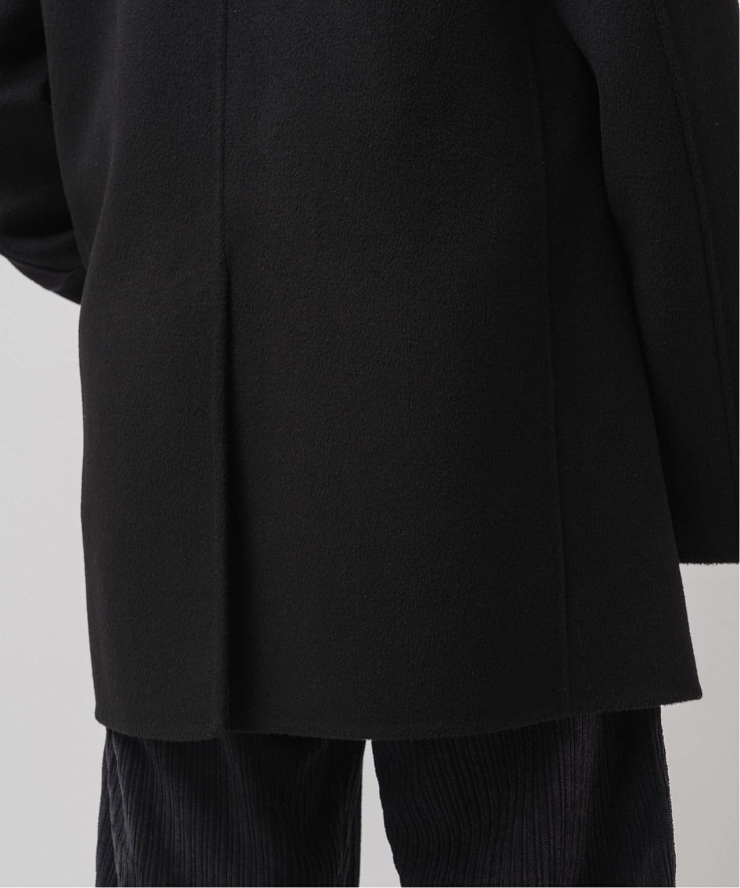 E. ウールカシミヤ Wフェイス コート（チェスターコート）｜EDIFICE