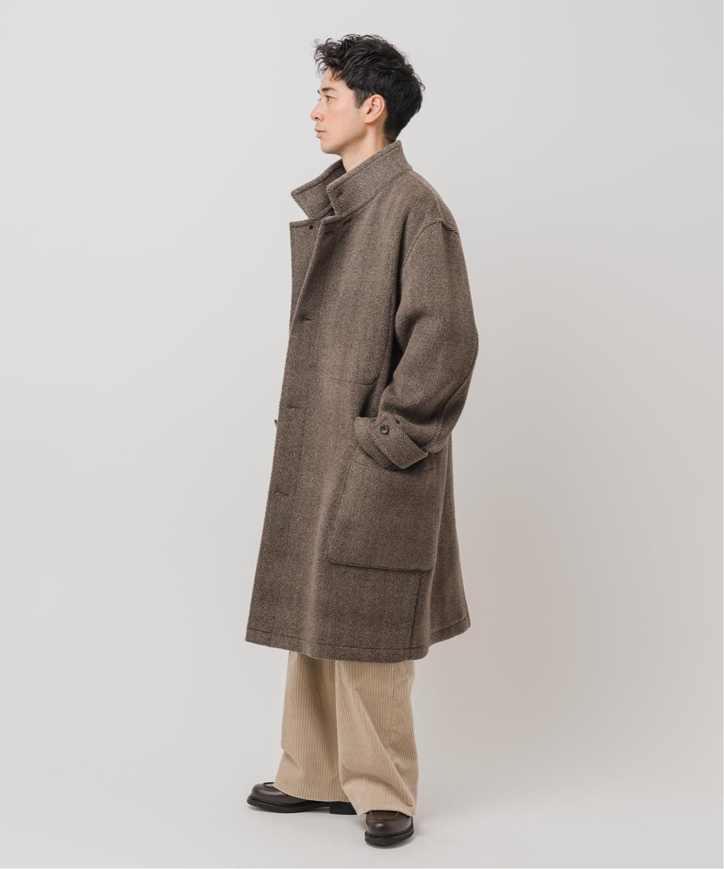 E. トリプルパイル ローブ コート（その他ブルゾン／アウター