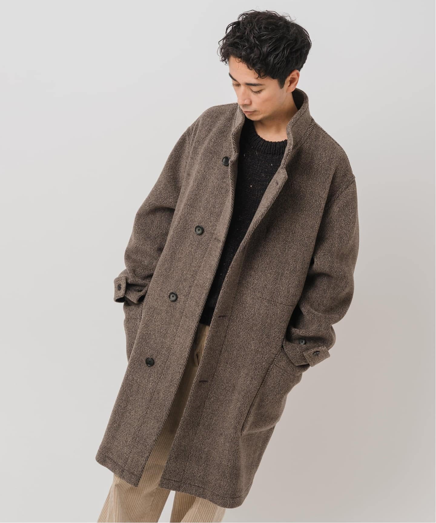 E. トリプルパイル ローブ コート（その他ブルゾン／アウター