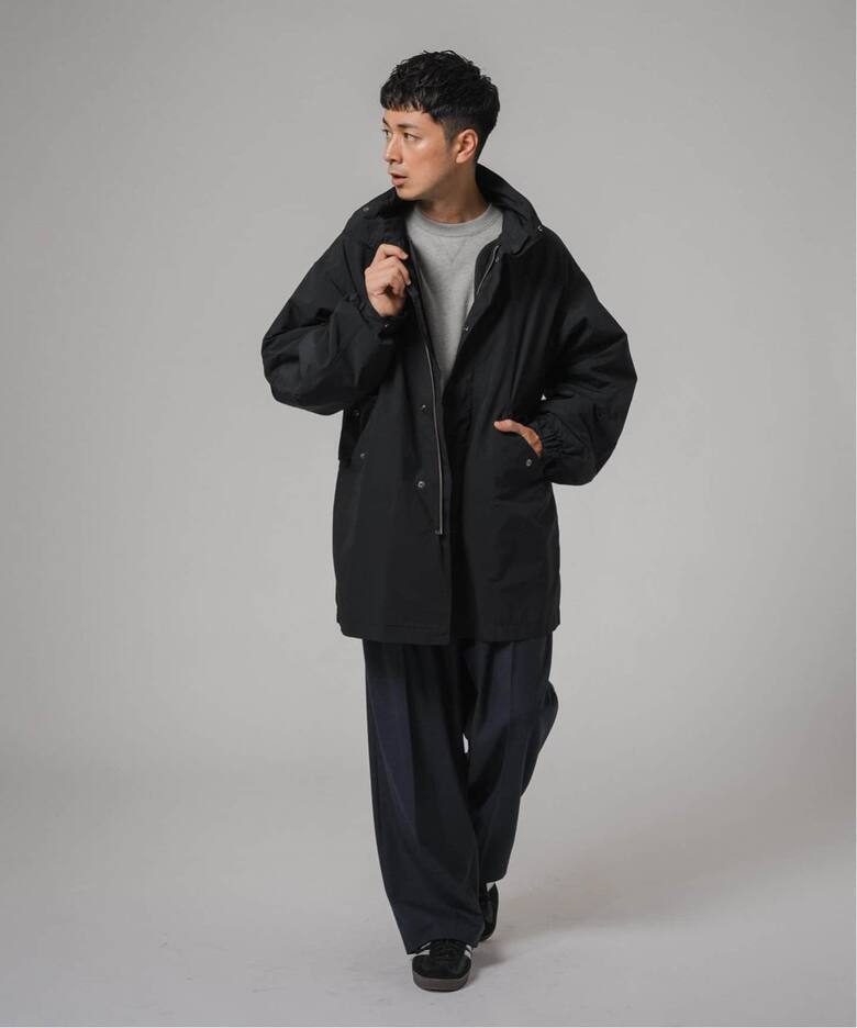 再入荷》ATON(エイトン) 別注 AIR WHEATHER SHORT MODS COAT（モッズ 