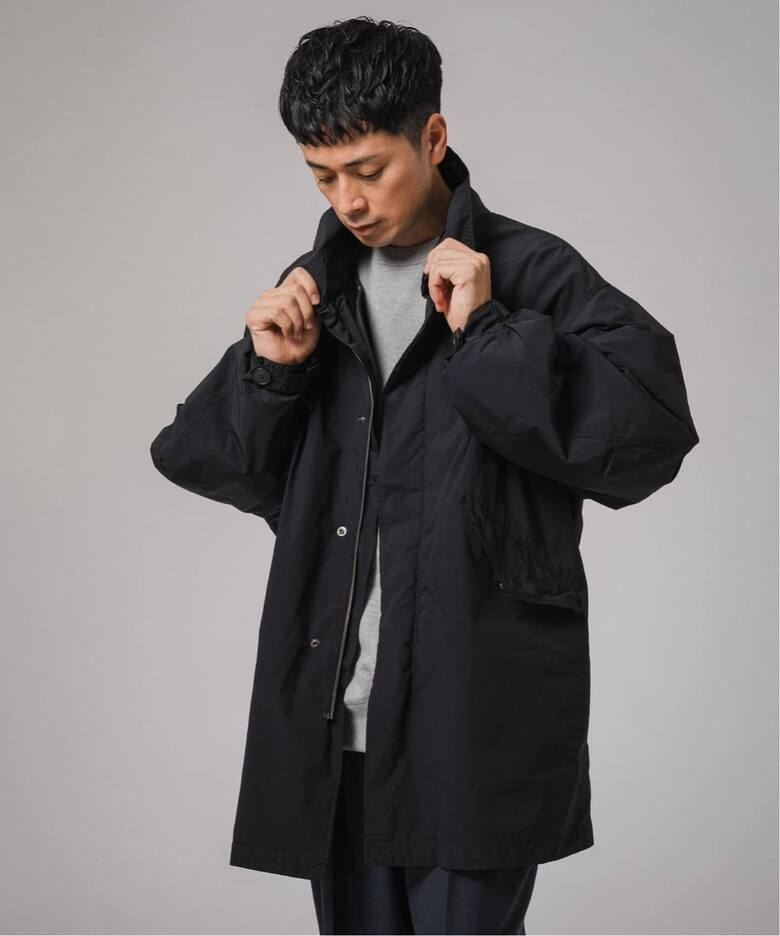 再入荷》ATON(エイトン) 別注 AIR WHEATHER SHORT MODS COAT（モッズ 