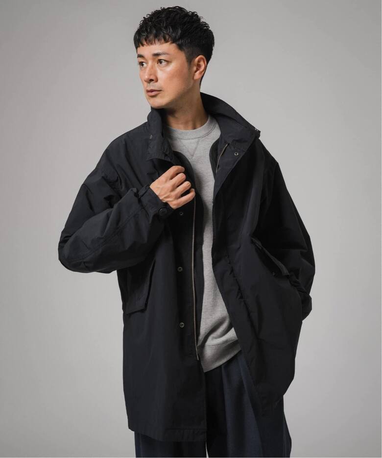 再入荷》ATON(エイトン) 別注 AIR WHEATHER SHORT MODS COAT（モッズ 