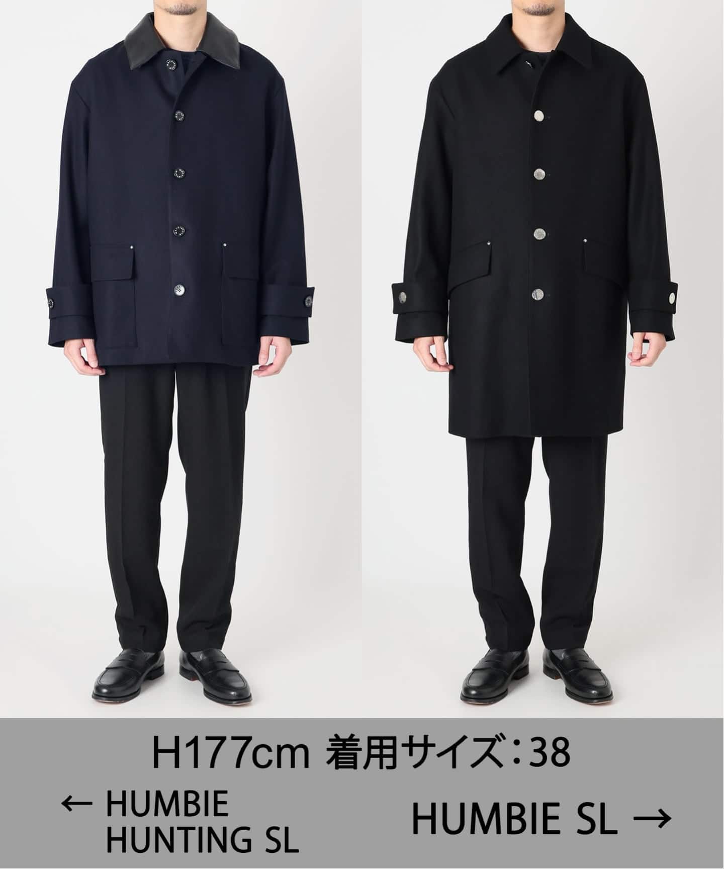 マッキントッシュMACKINTOSH エディフィス別注 HUMBIE ピーコート Mackintosh コート ピーコート 「MACKINTOSH / マッキントッシュ