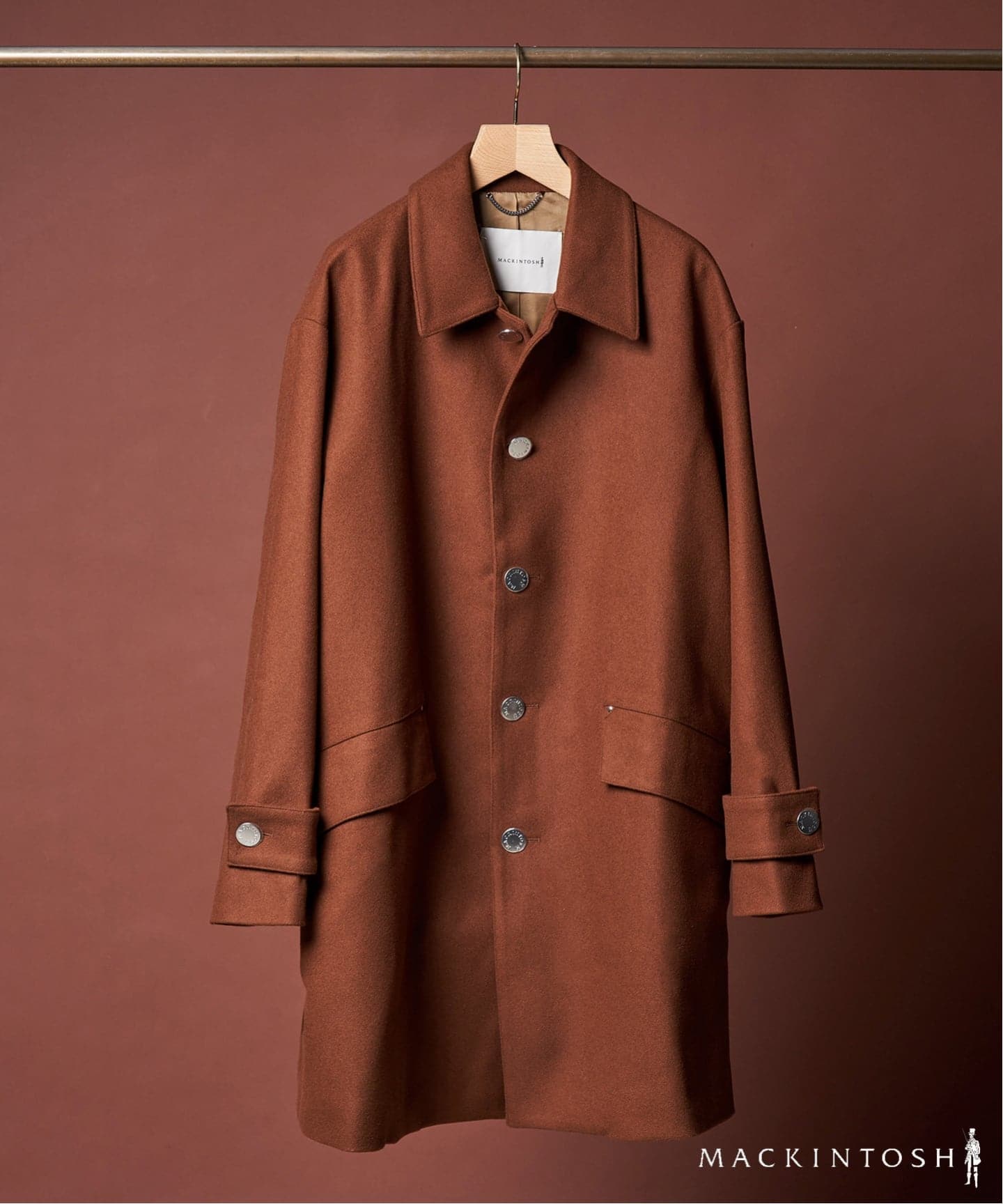 新品【MACKINTOSH】EDIFICE別注 HUMBIE ピーコート　36 新品【MACKINTOSH】EDIFICE別注 HUMBIE ピーコート 36